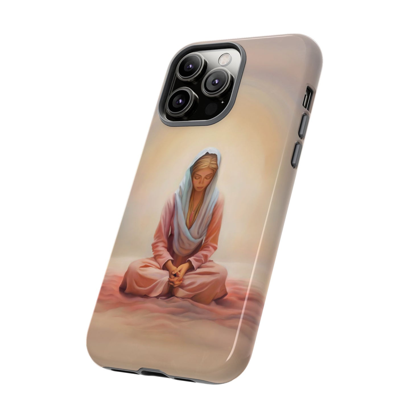Stillness Tough Cases for Christian Women and Girls, Missionary Phone Cover, Stillness Reminder for phones, Gift for Christian Girls
