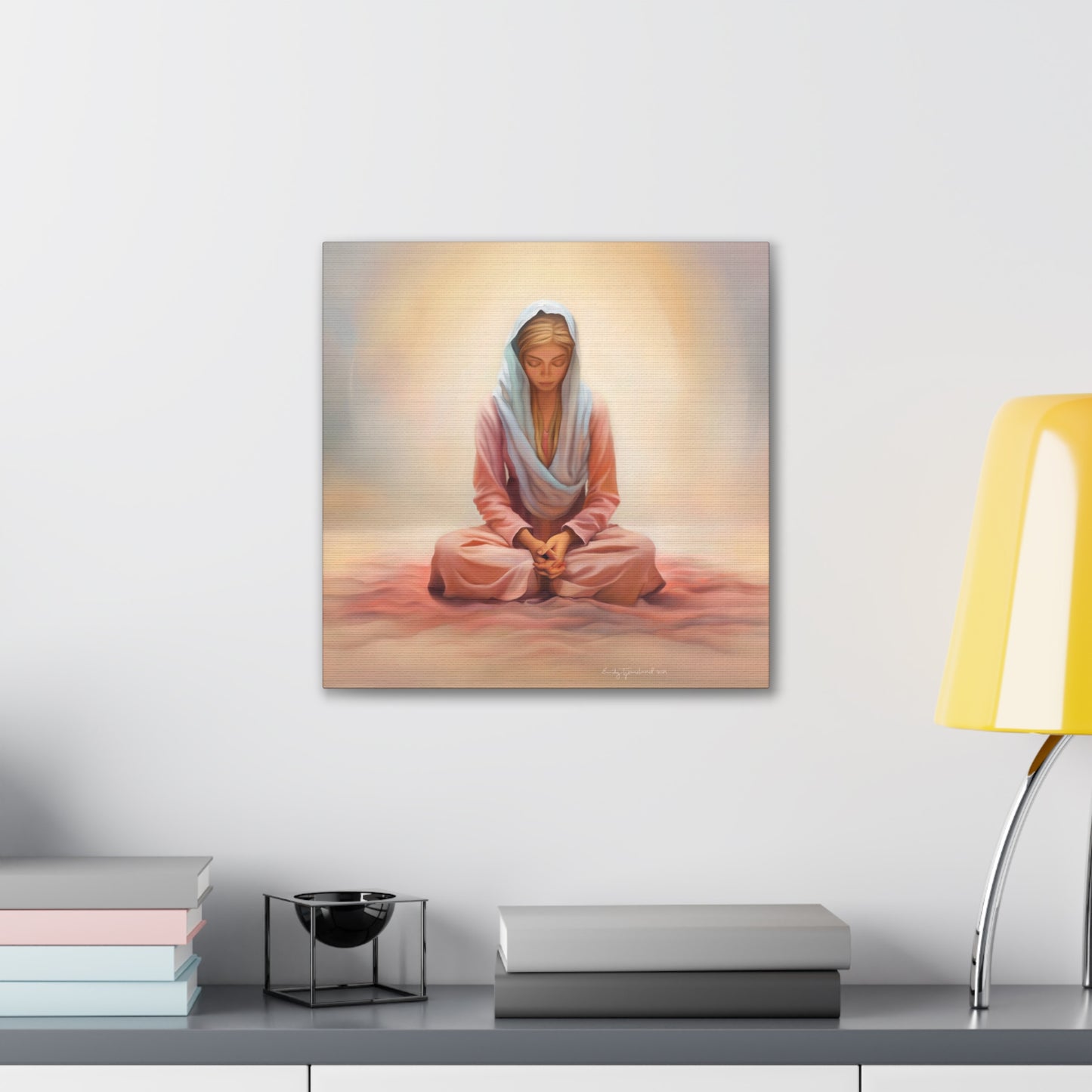 Stillness Fine Art Canvas Print, Female Discipleship, Gift for Her, Religious Gift for Her, Young Women Gift, Relief Society Gift, LDS artwork