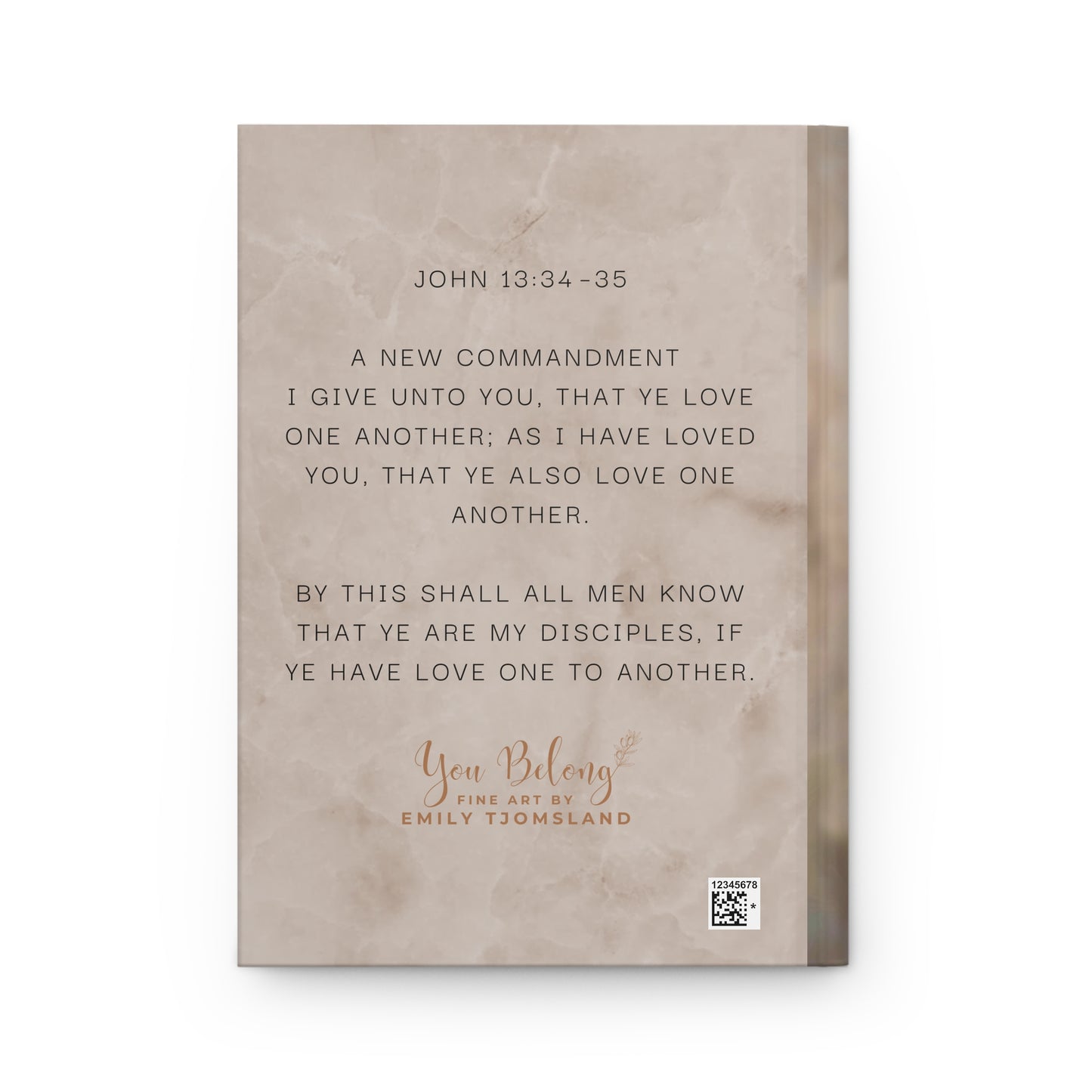 You Belong Hardcover Notebook, Jesus Christ Journal, The Chosen Gift, Jesus Christ Journal, Thoughtful Christian Gift