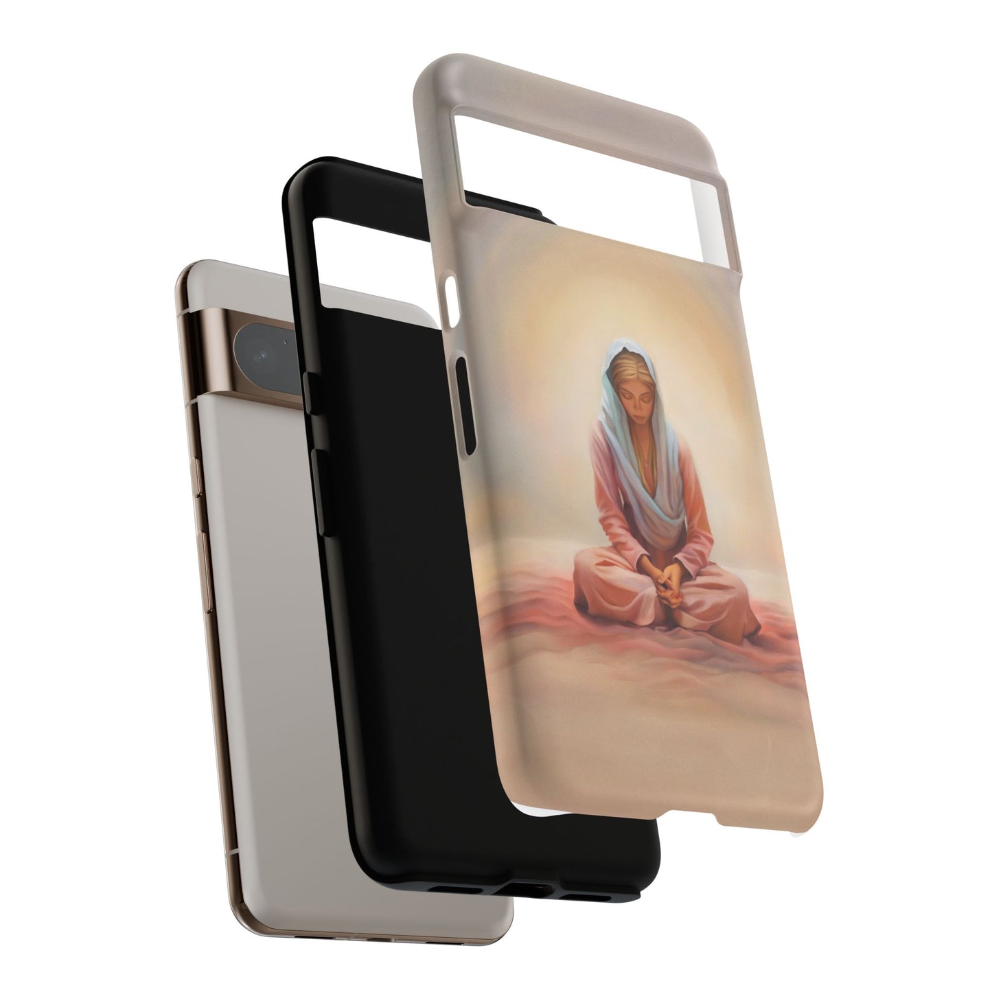 Stillness Tough Cases for Christian Women and Girls, Missionary Phone Cover, Stillness Reminder for phones, Gift for Christian Girls