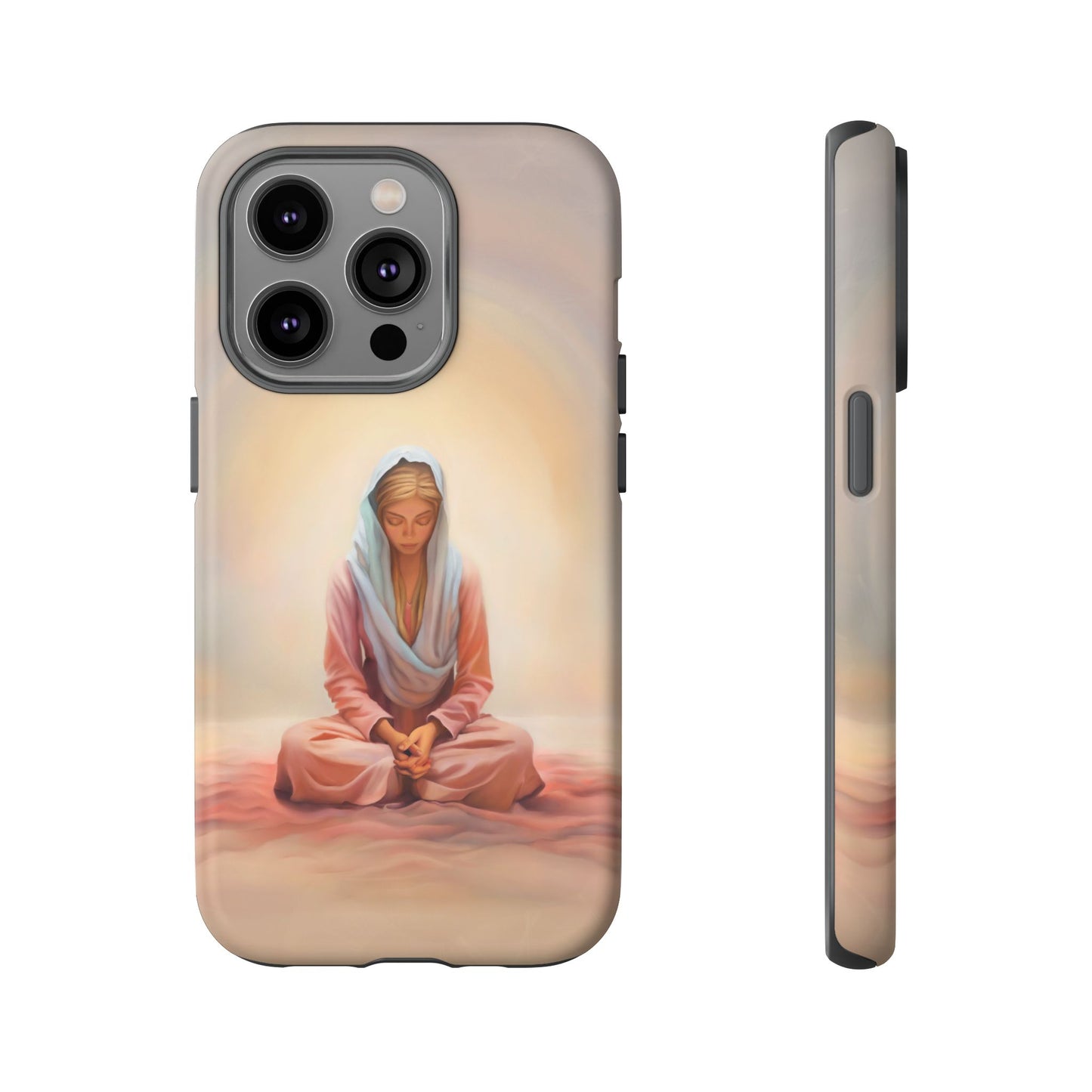 Stillness Tough Cases for Christian Women and Girls, Missionary Phone Cover, Stillness Reminder for phones, Gift for Christian Girls