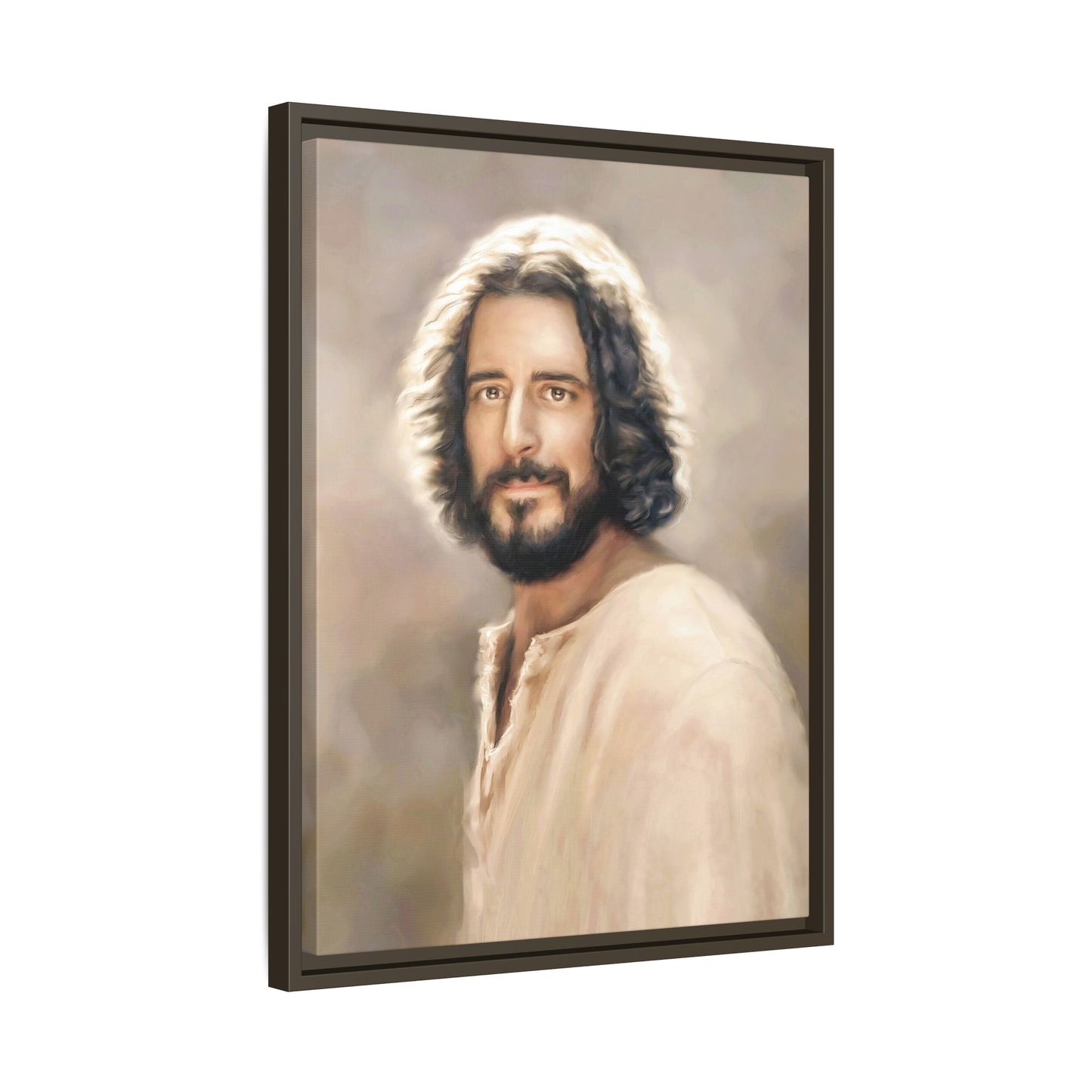 You Belong Framed Canvas Print Wall Art Jesus Christ, Framed, Religious Spiritual Home Decor Print, Christian Gift Idea, Matte Handmade