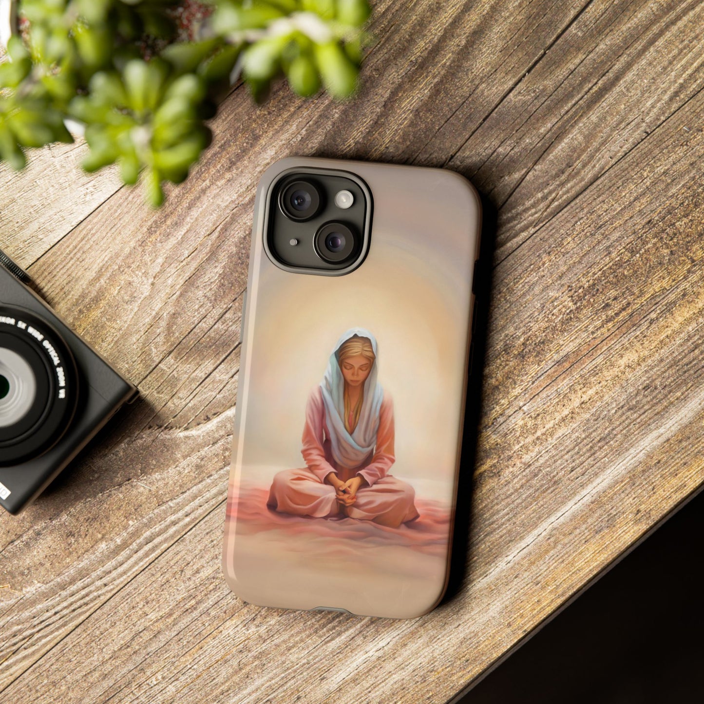 Stillness Tough Cases for Christian Women and Girls, Missionary Phone Cover, Stillness Reminder for phones, Gift for Christian Girls