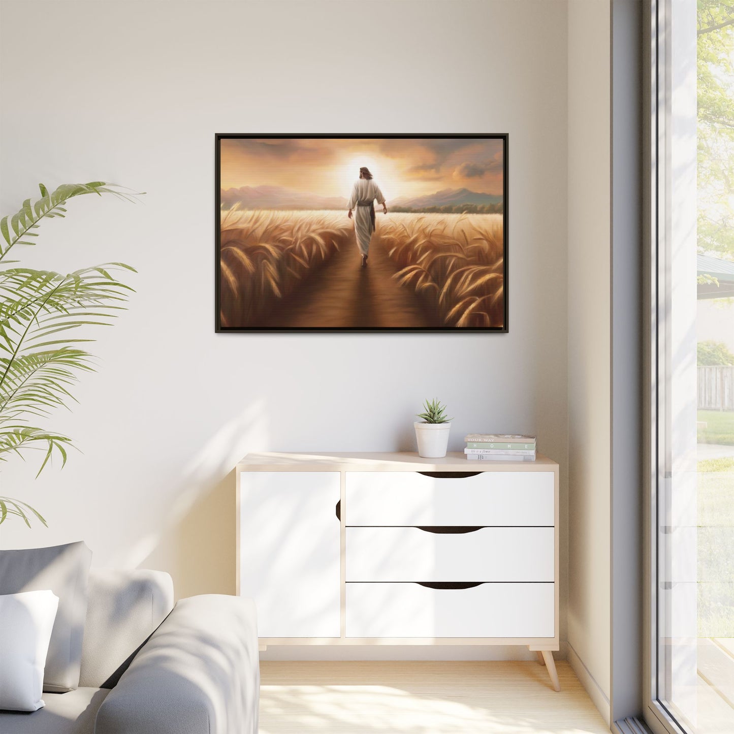 Called To Serve, Fine Art Canvas Print, many sizes, frames, Christian art, Christian Gift, Missionary Gift