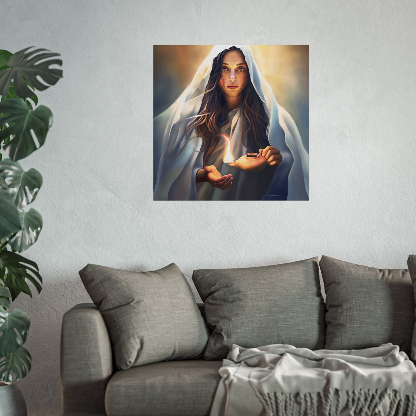 Mary Magdalene Fine Art Poster, Female Discipleship Collection, Missionary Gift, Giclée print quality