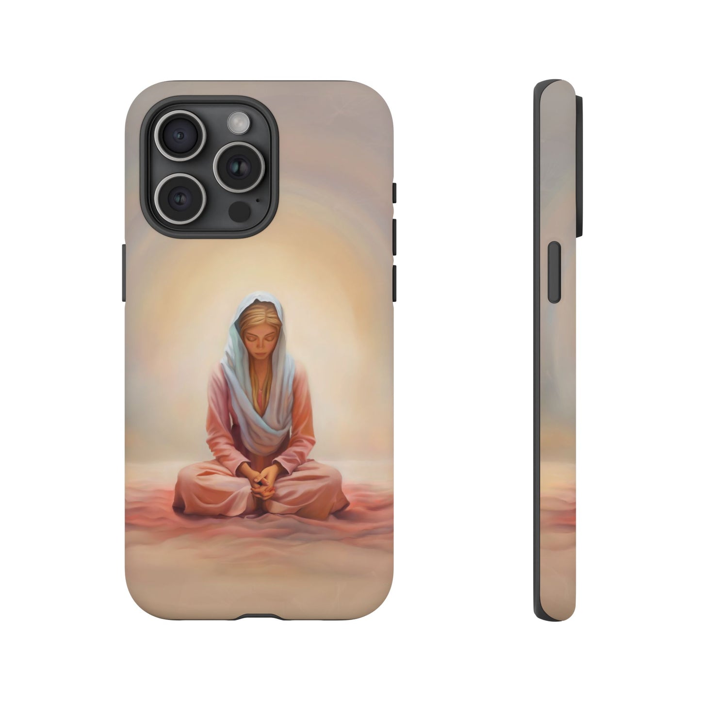 Stillness Tough Cases for Christian Women and Girls, Missionary Phone Cover, Stillness Reminder for phones, Gift for Christian Girls