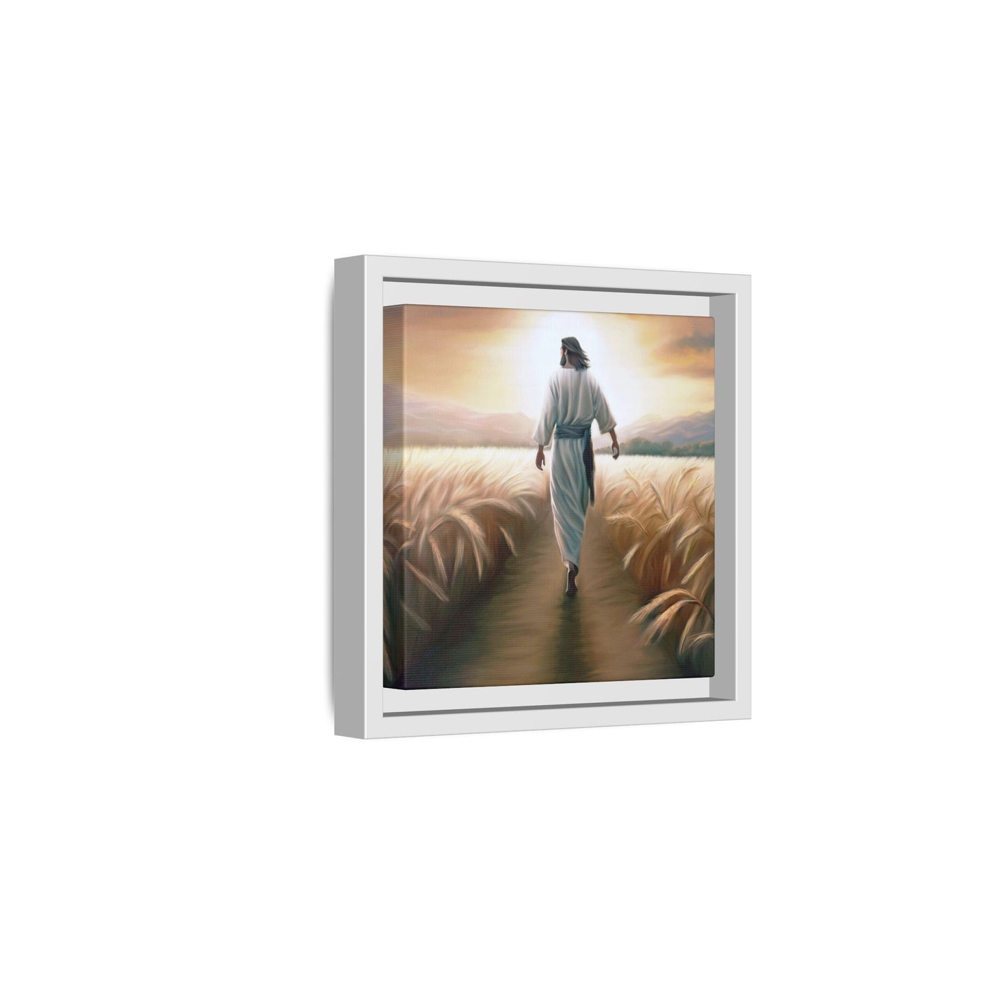 Called To Serve Canvas Print Framed Wall Art of Jesus Christ, Gift for Missionaries, Jesus in the Field beautiful