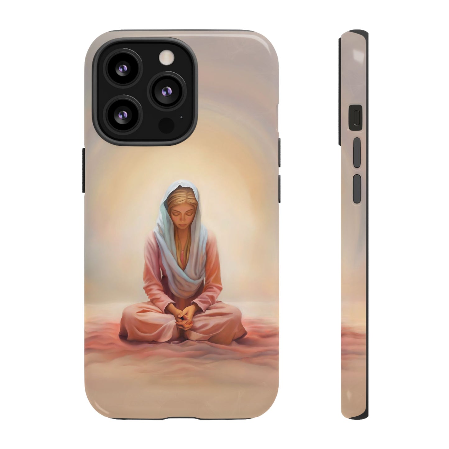 Stillness Tough Cases for Christian Women and Girls, Missionary Phone Cover, Stillness Reminder for phones, Gift for Christian Girls