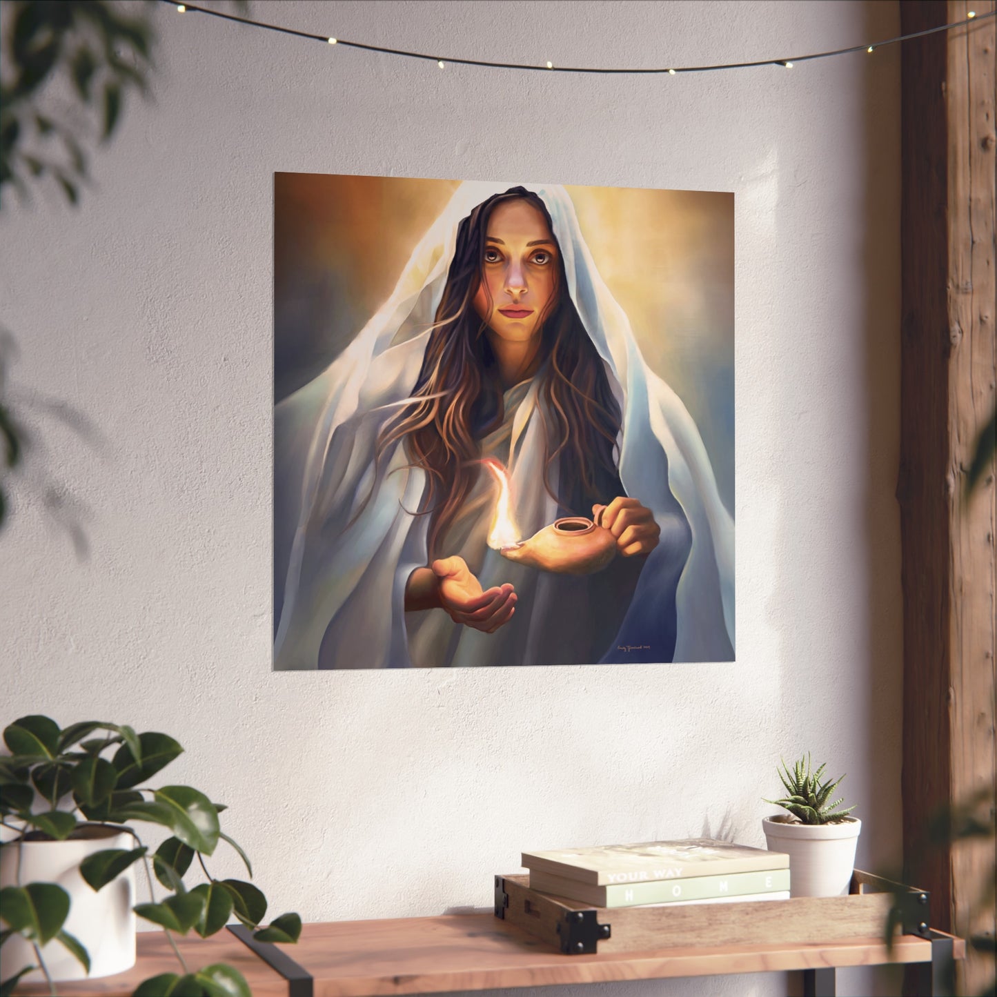 Mary Magdalene Fine Art Poster, Female Discipleship Collection, Missionary Gift, Giclée print quality