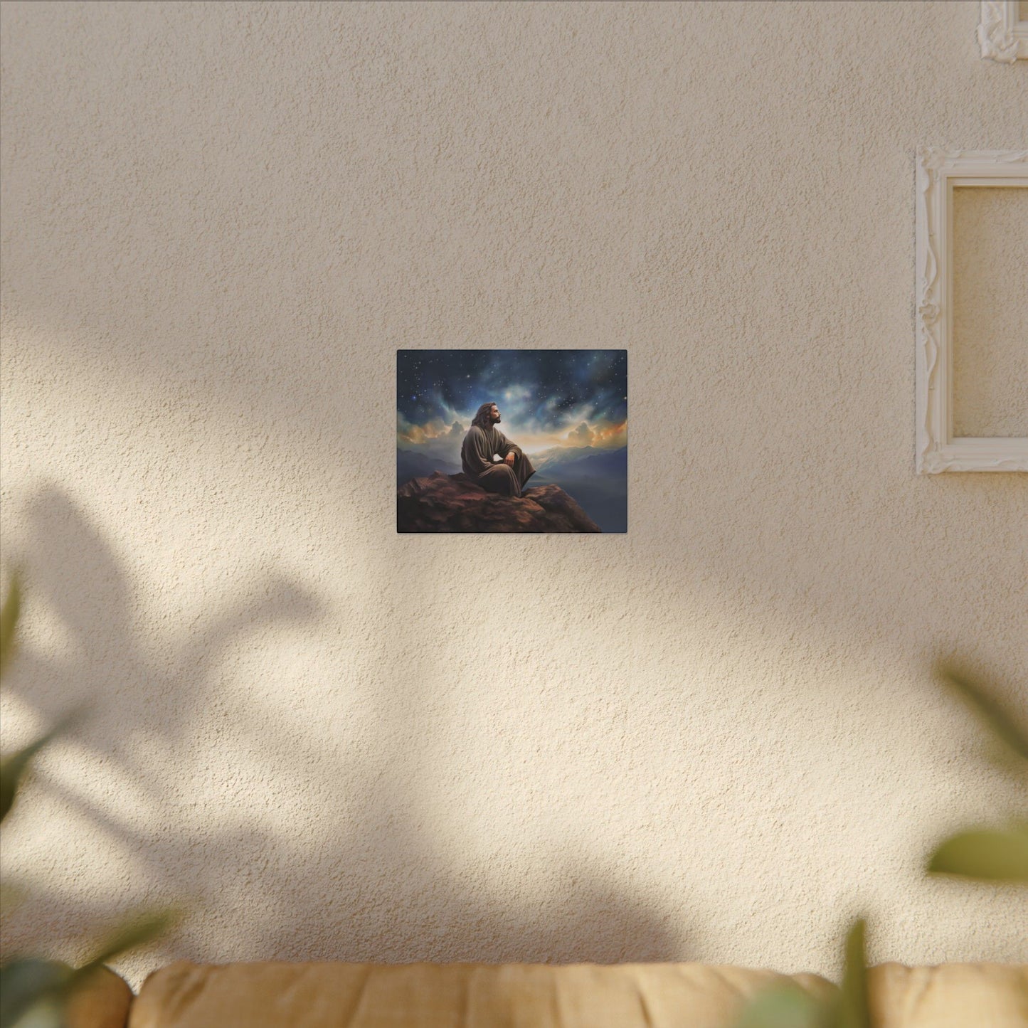 Jesus With The Stars, Fine Art Canvas Print, many sizes, Canvas, Christian Gift, Christian art, Missionary Gift