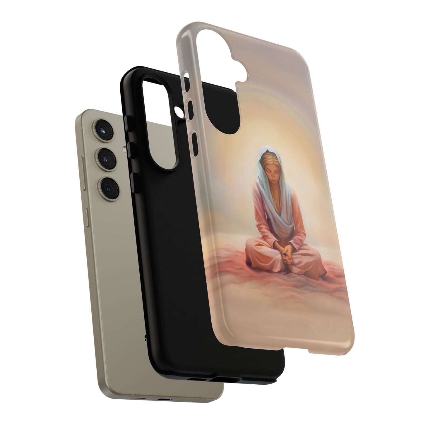 Stillness Tough Cases for Christian Women and Girls, Missionary Phone Cover, Stillness Reminder for phones, Gift for Christian Girls