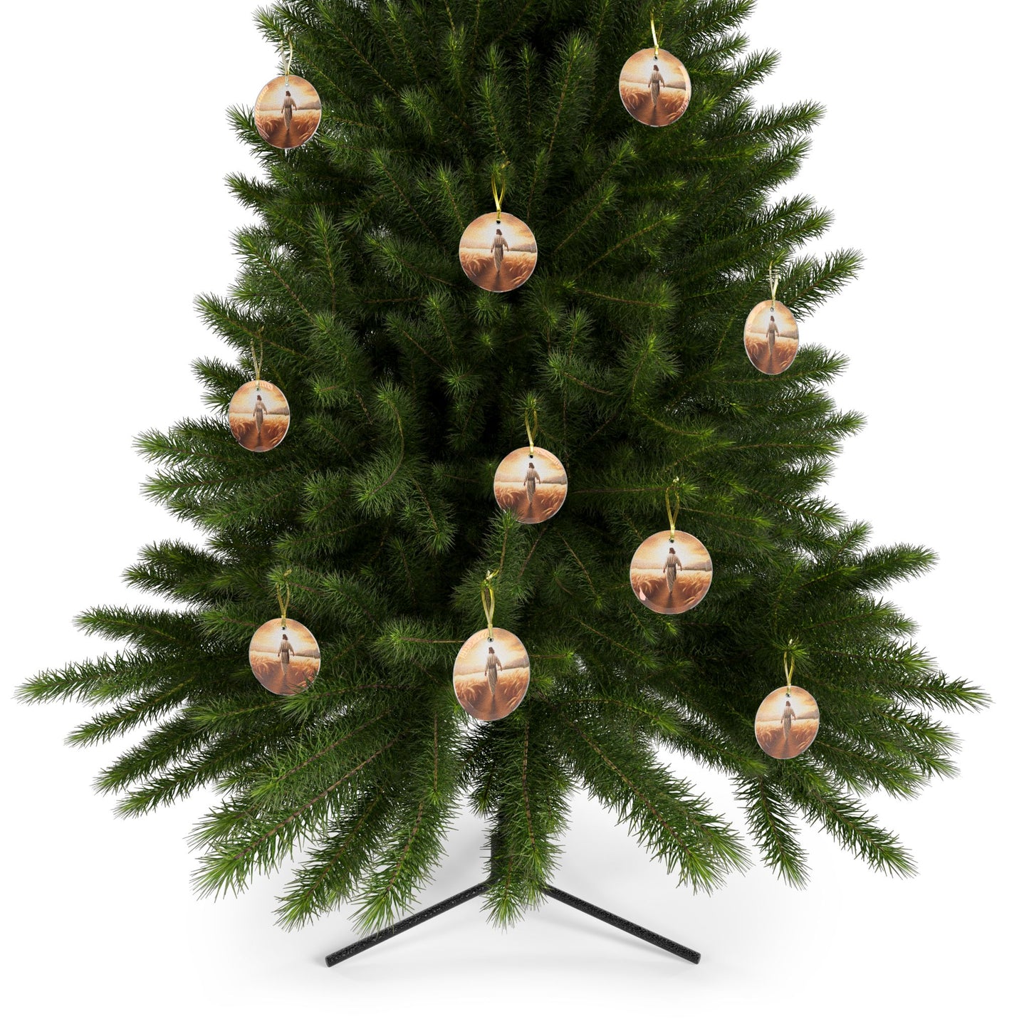 Called To Serve Glass Ornaments, Jesus Ornament, Christian gift, Beautiful wrapping idea