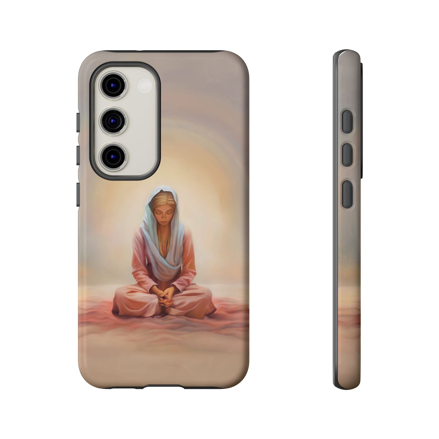 Stillness Tough Cases for Christian Women and Girls, Missionary Phone Cover, Stillness Reminder for phones, Gift for Christian Girls