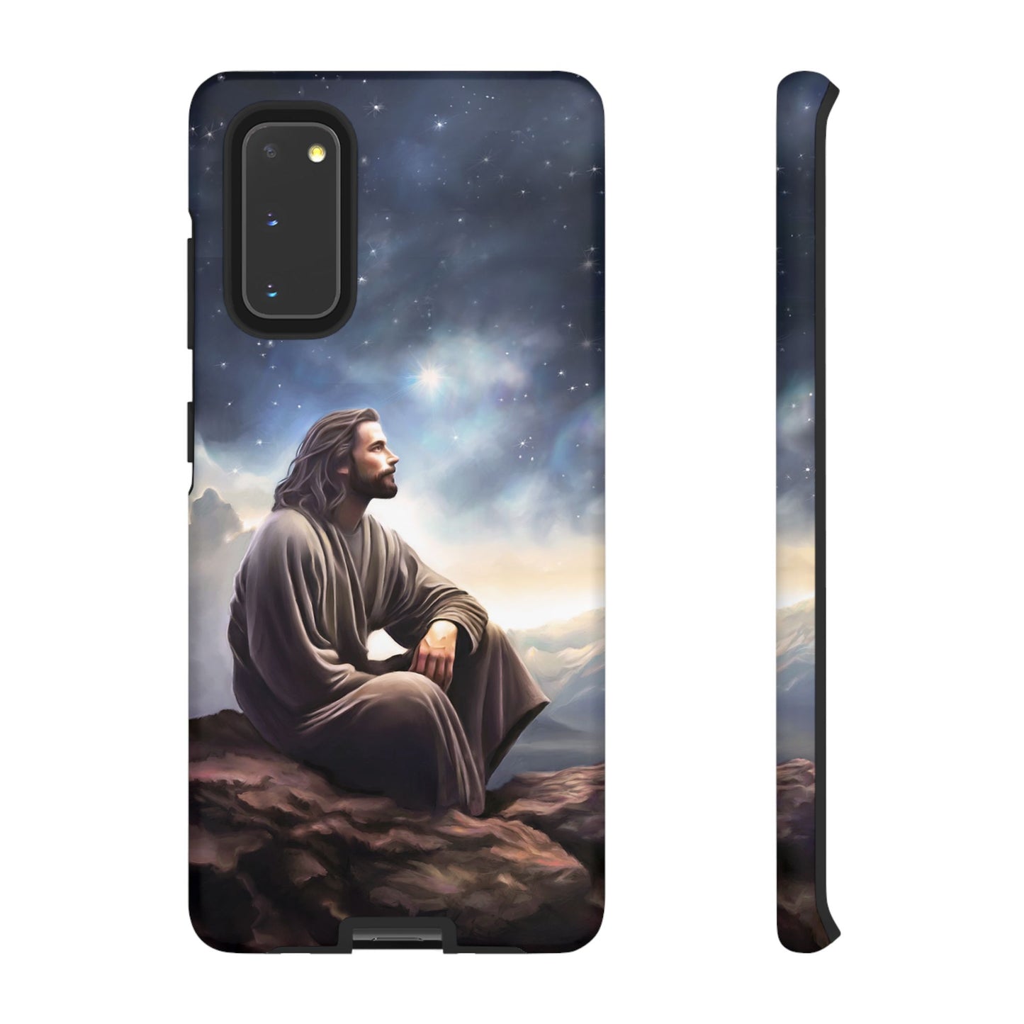 Jesus With The Stars Tough Phone Cases for Missionaries, Fun Special Gift for Bishops, Missionaries, Fun Gift for your missionary