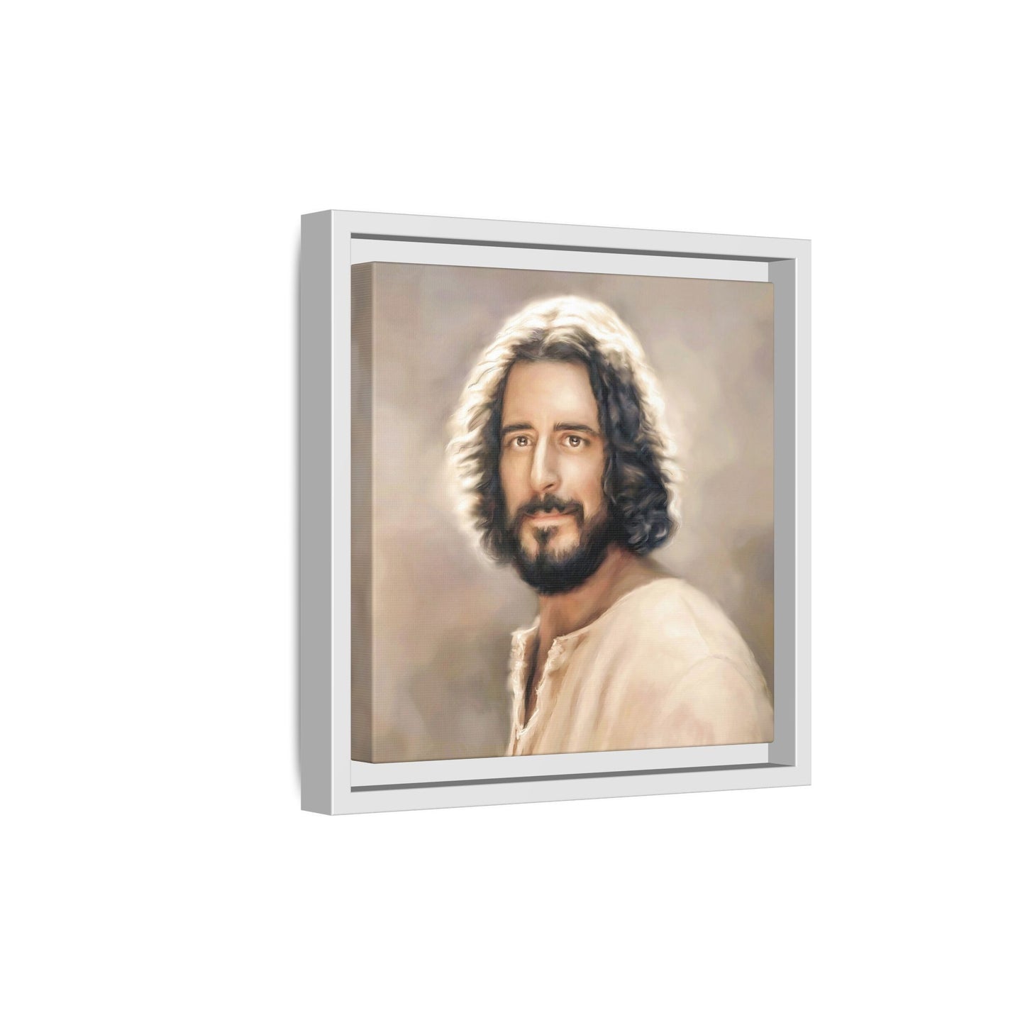 You Belong Framed Canvas Print Wall Art Jesus Christ, Framed, Religious Spiritual Home Decor Print, Christian Gift Idea, Matte Handmade