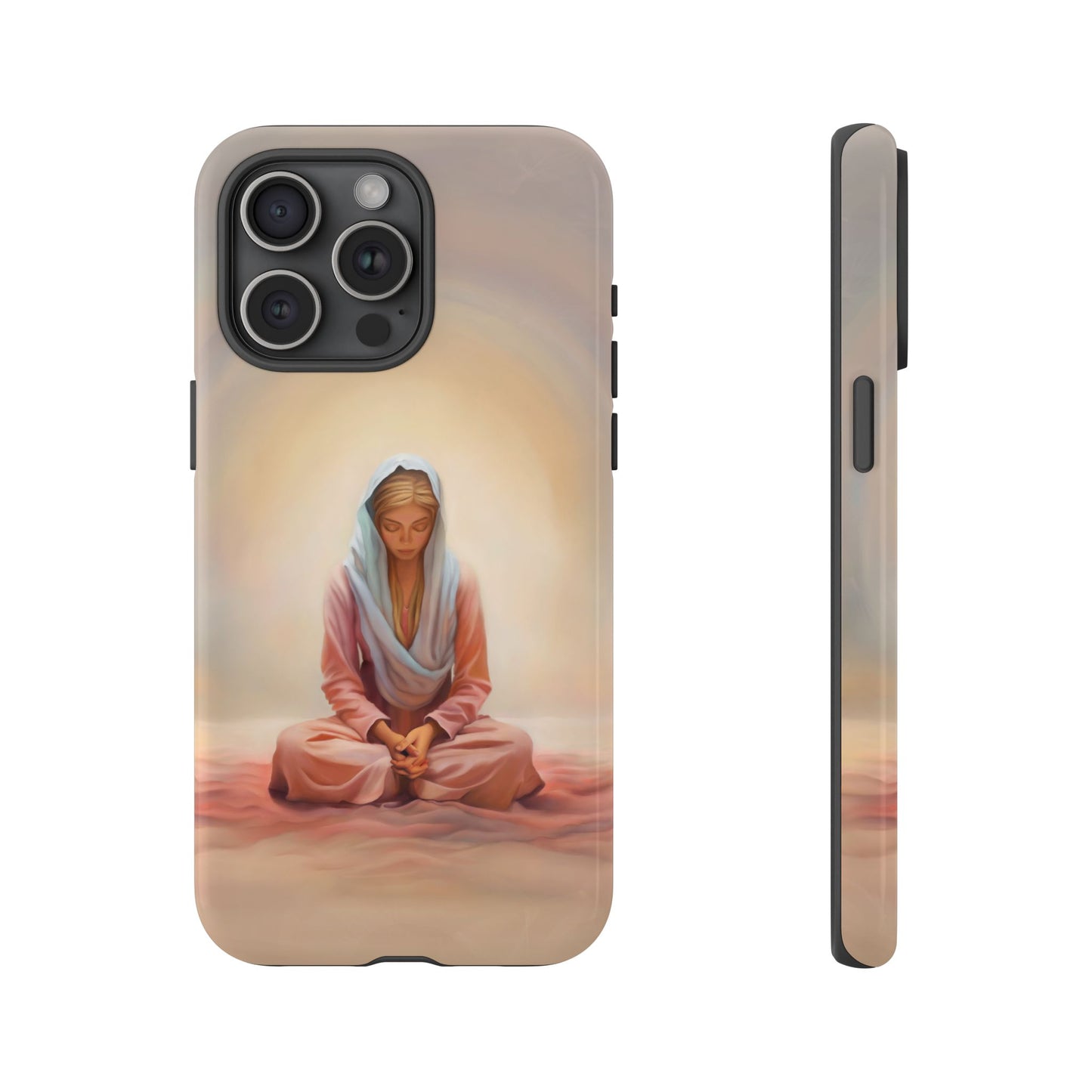 Stillness Tough Cases for Christian Women and Girls, Missionary Phone Cover, Stillness Reminder for phones, Gift for Christian Girls