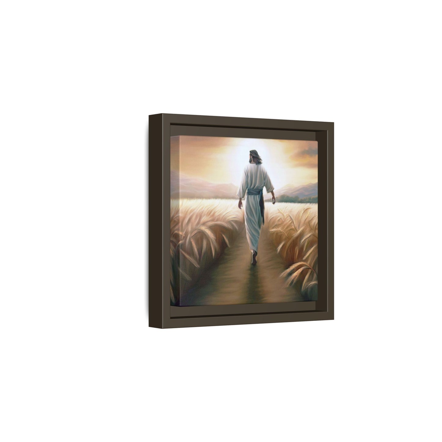 Called To Serve Canvas Print Framed Wall Art of Jesus Christ, Gift for Missionaries, Jesus in the Field beautiful