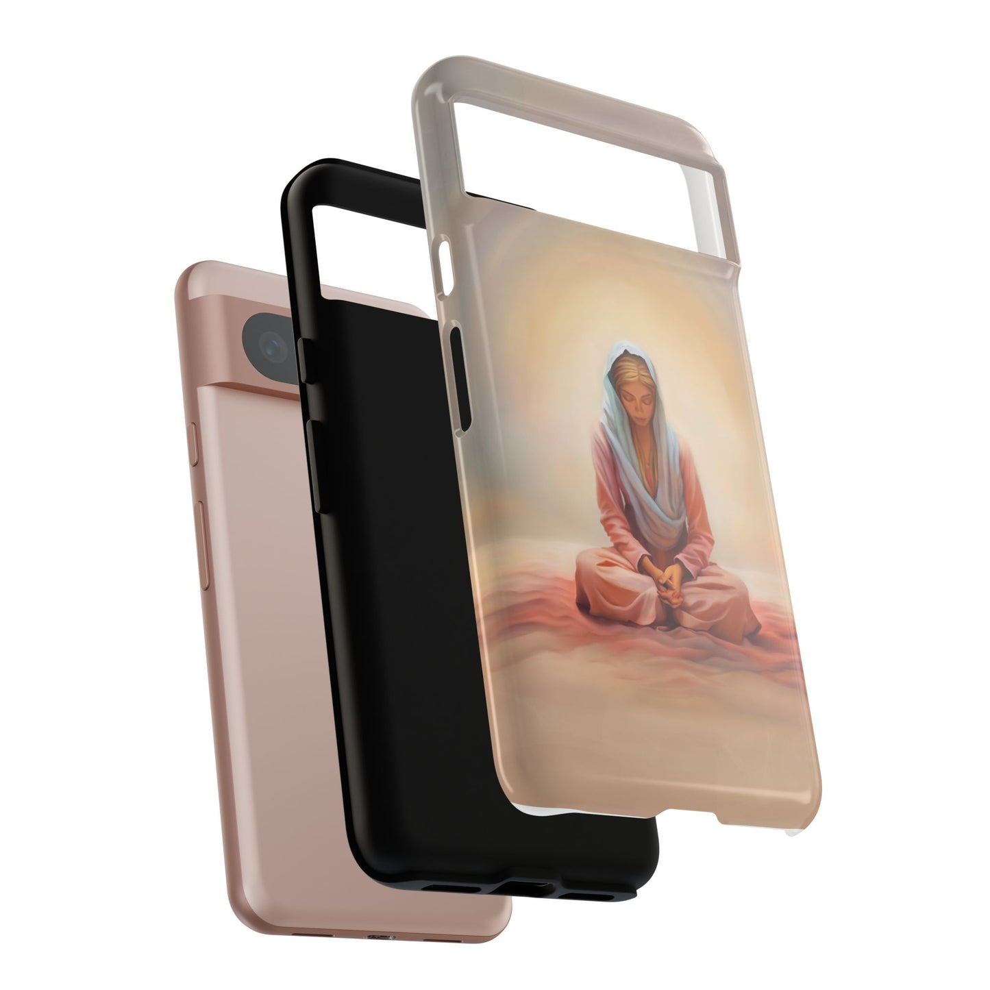 Stillness Tough Cases for Christian Women and Girls, Missionary Phone Cover, Stillness Reminder for phones, Gift for Christian Girls