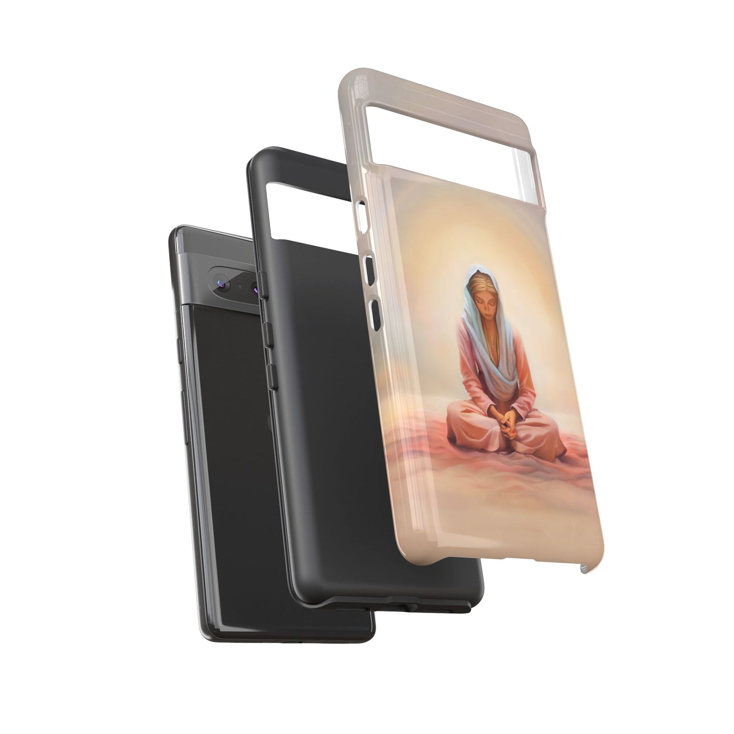 Stillness Tough Cases for Christian Women and Girls, Missionary Phone Cover, Stillness Reminder for phones, Gift for Christian Girls