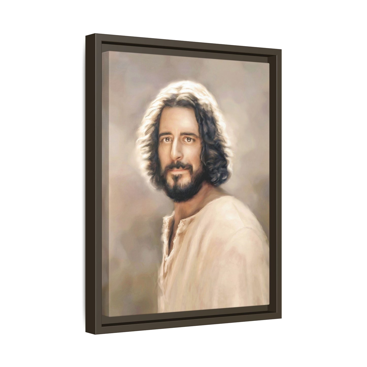 You Belong Framed Canvas Print Wall Art Jesus Christ, Framed, Religious Spiritual Home Decor Print, Christian Gift Idea, Matte Handmade
