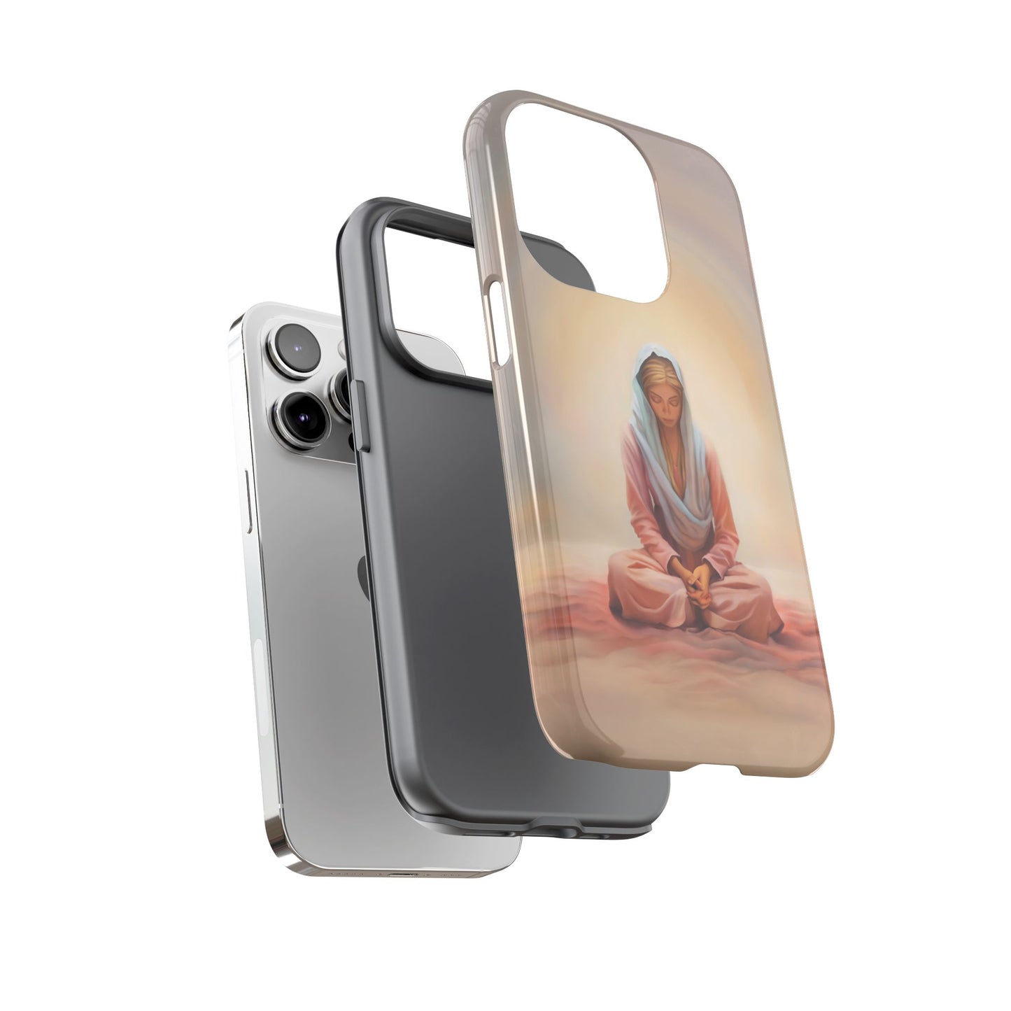 Stillness Tough Cases for Christian Women and Girls, Missionary Phone Cover, Stillness Reminder for phones, Gift for Christian Girls