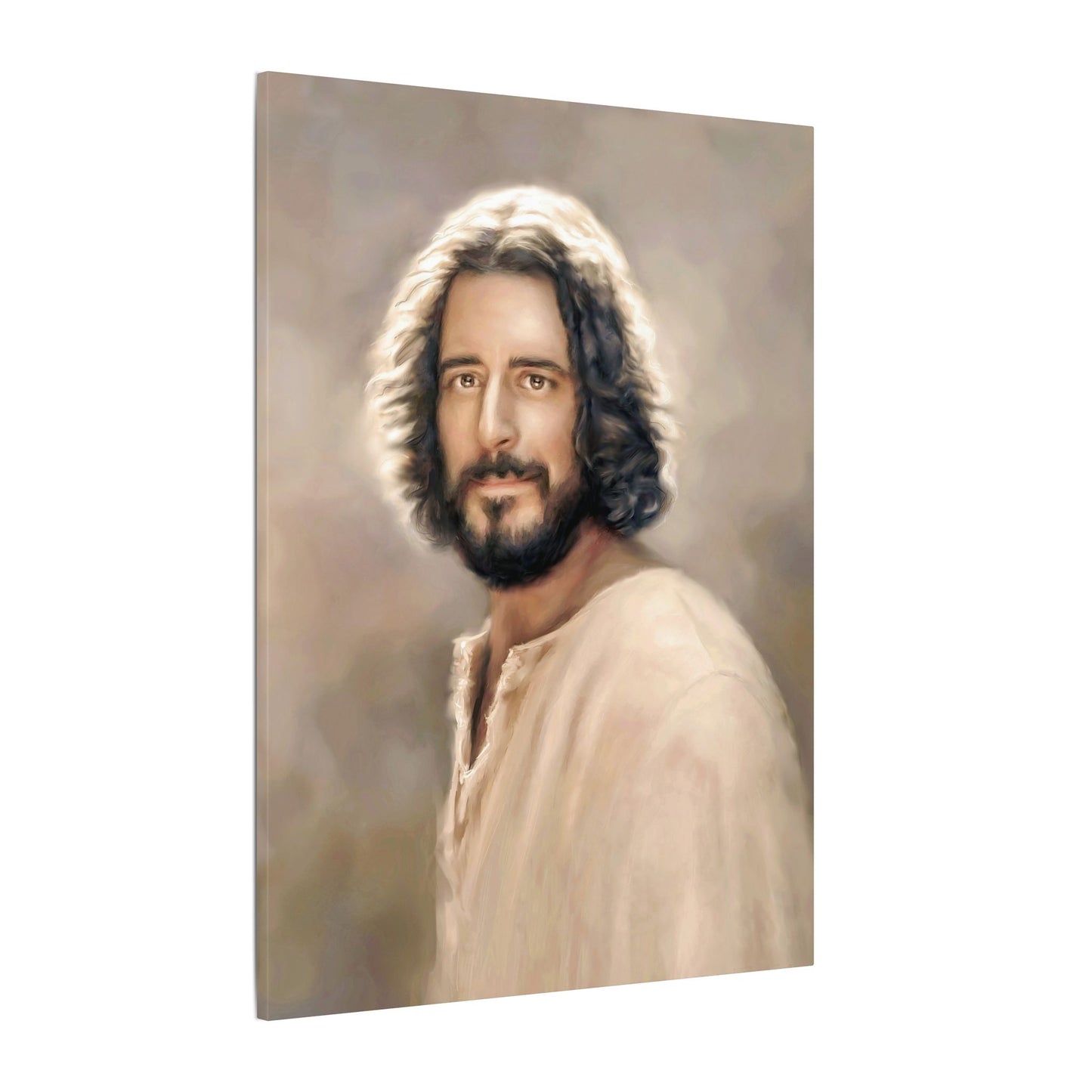 You Belong Jesus Christ Portrait 20 x 24 and 24x32, Fine Art Canvas Print, Inspired by The Chosen
