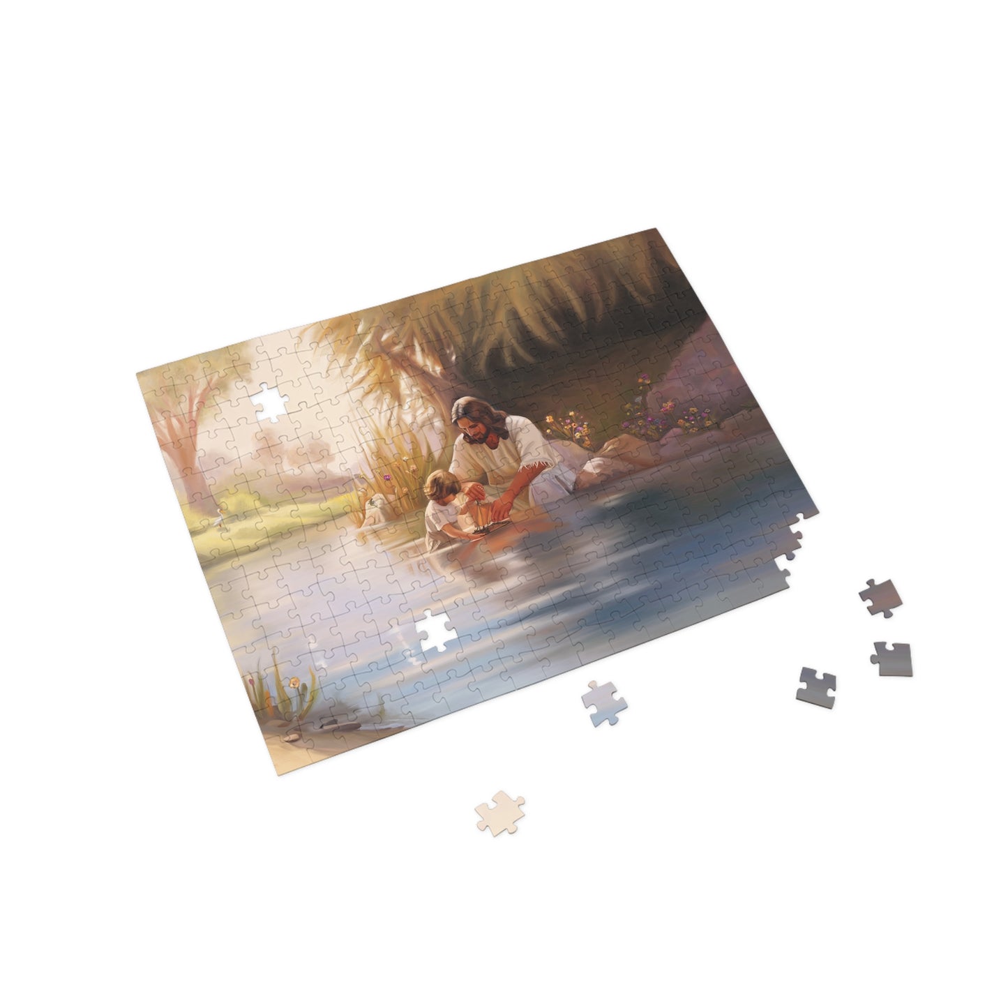 We Are His Children, Jesus Christ Puzzle (96, 252, 500, 1000-Piece), Christian Games for Families, Puzzle for the kids, Great gifts for fam