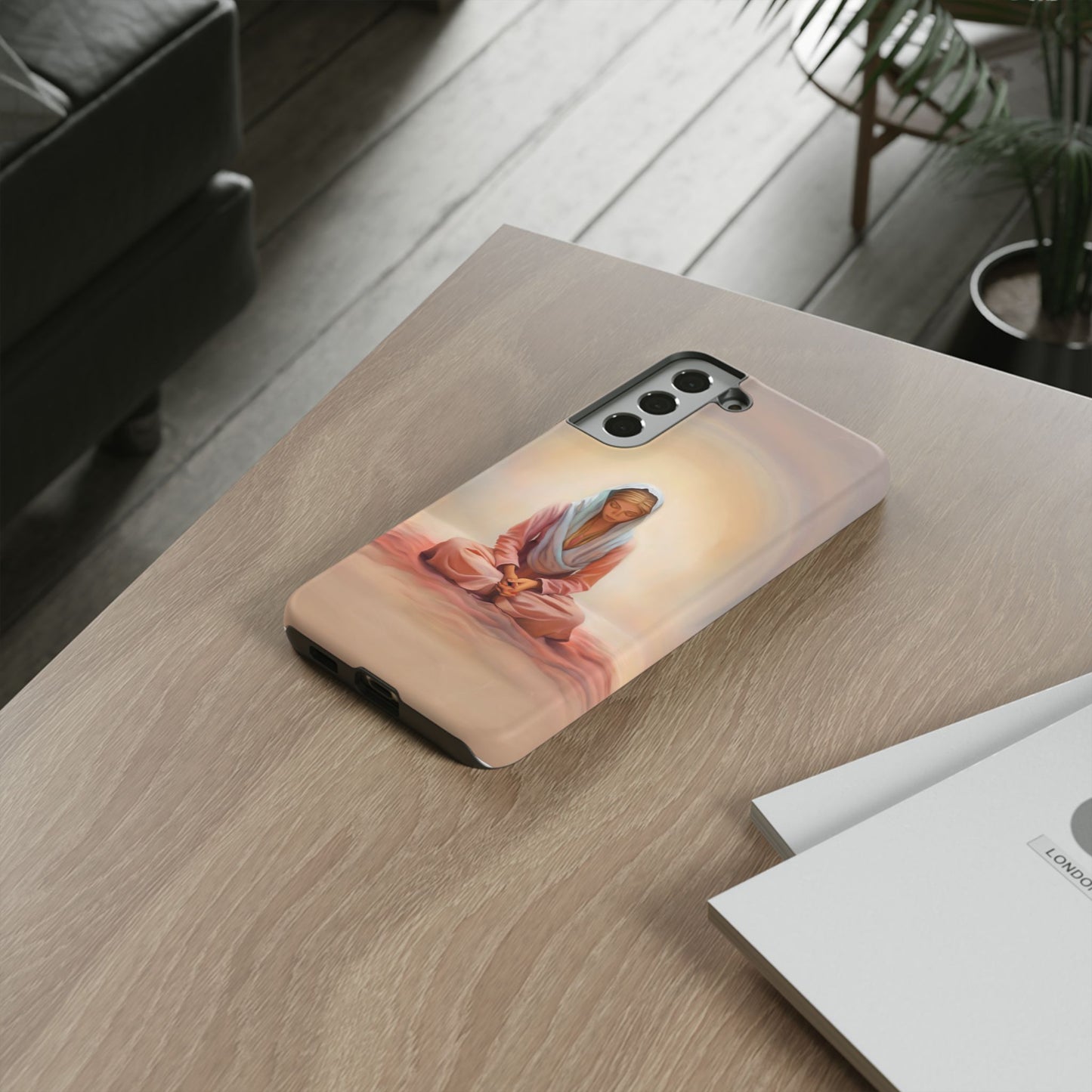 Stillness Tough Cases for Christian Women and Girls, Missionary Phone Cover, Stillness Reminder for phones, Gift for Christian Girls