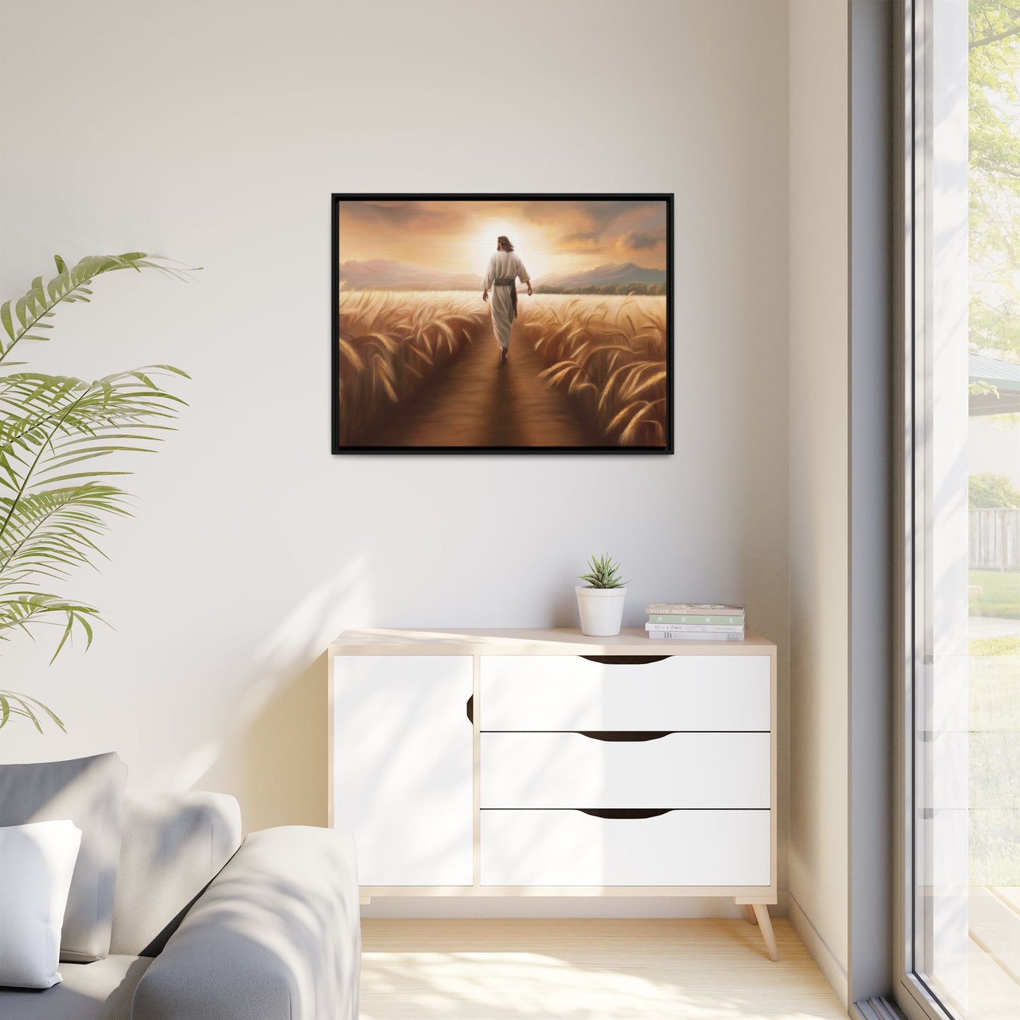 Called To Serve, Fine Art Canvas Print, many sizes, frames, Christian art, Christian Gift, Missionary Gift