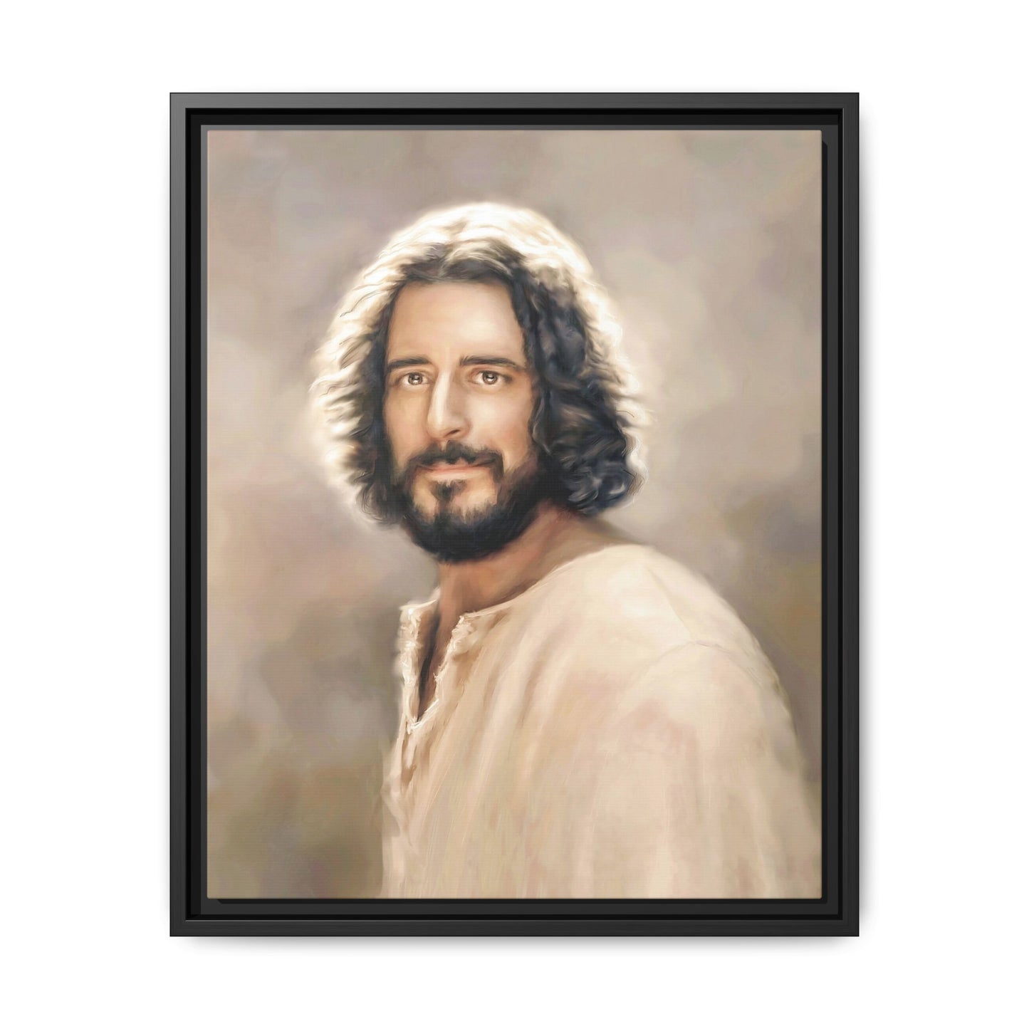 You Belong Framed Canvas Print Wall Art Jesus Christ, Framed, Religious Spiritual Home Decor Print, Christian Gift Idea, Matte Handmade