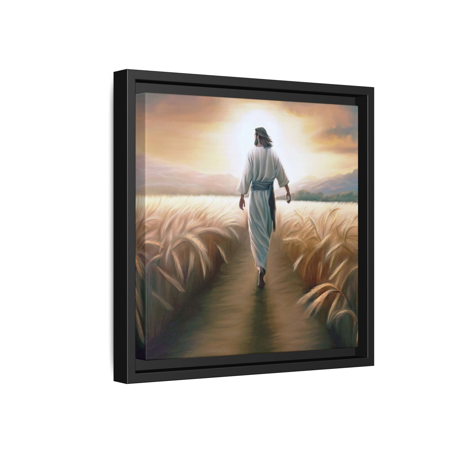 Called To Serve Canvas Print Framed Wall Art of Jesus Christ, Gift for Missionaries, Jesus in the Field beautiful