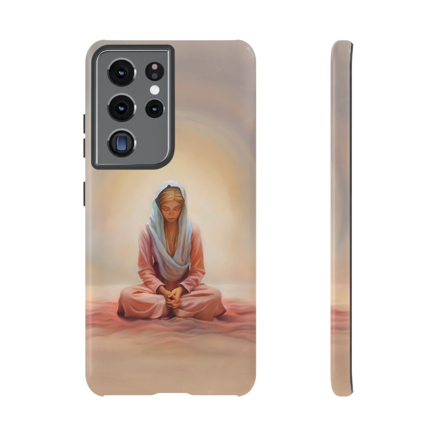 Stillness Tough Cases for Christian Women and Girls, Missionary Phone Cover, Stillness Reminder for phones, Gift for Christian Girls