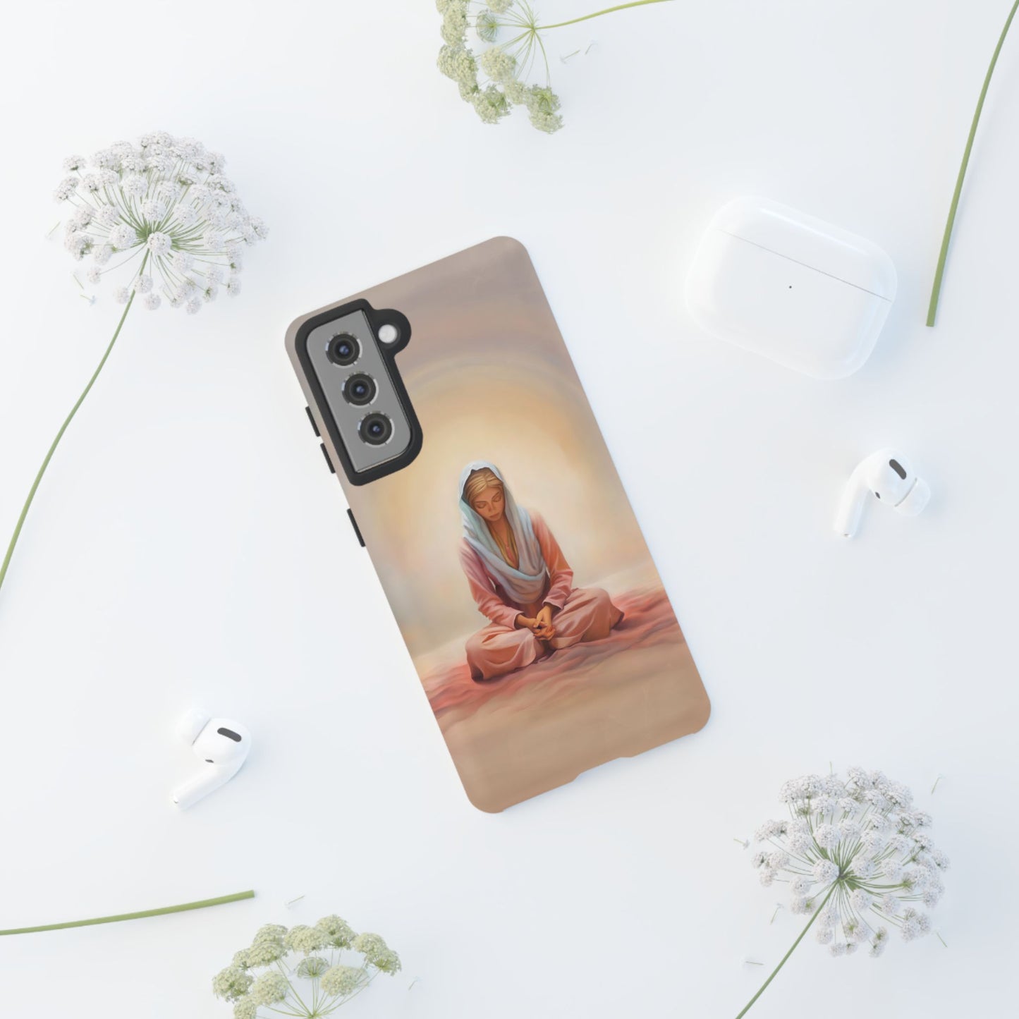 Stillness Tough Cases for Christian Women and Girls, Missionary Phone Cover, Stillness Reminder for phones, Gift for Christian Girls