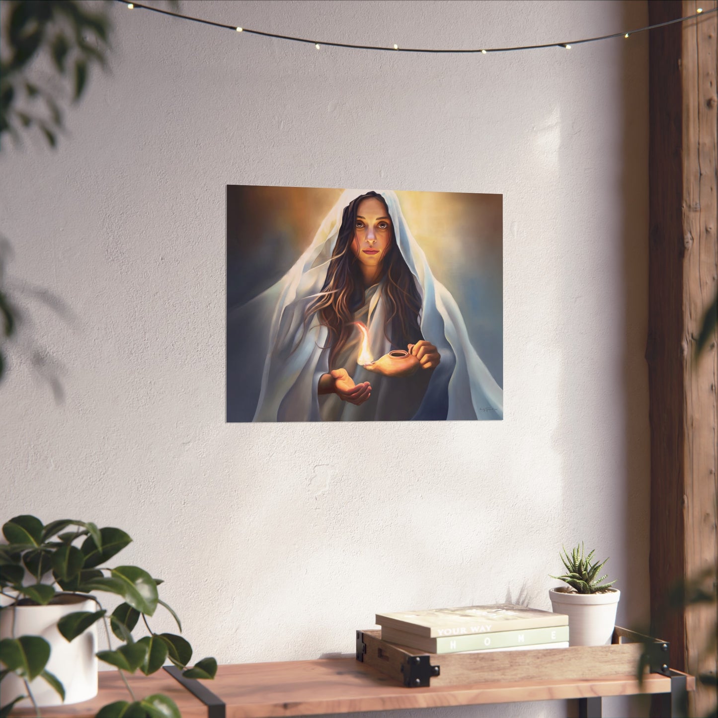 Mary Magdalene Fine Art Poster, Female Discipleship Collection, Missionary Gift, Giclée print quality