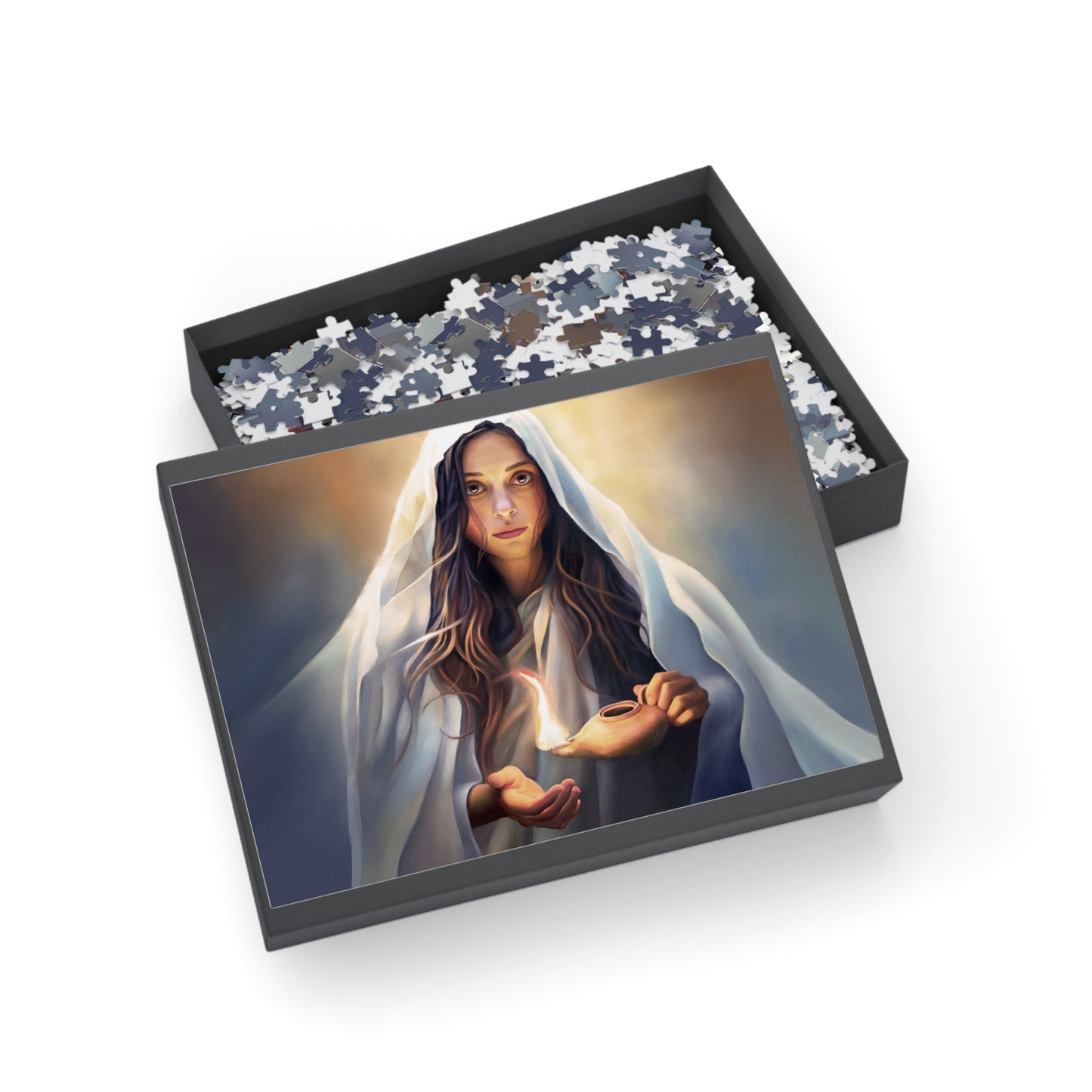 Mary Magdalene Puzzle (96, 252, 500, 1000-Piece), Mary Magdalene Gift, game for Young Women, 10 Virgins, Fun Missionary Gifts for Christian Women and Families, Jigsaw Puzzle