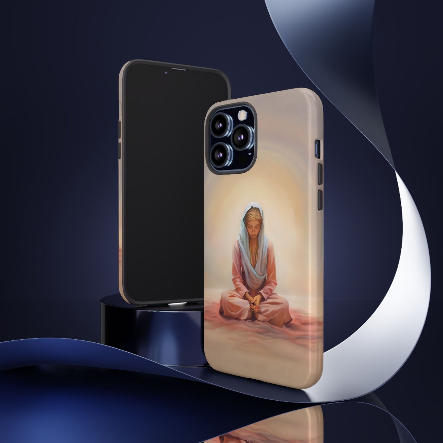 Stillness Tough Cases for Christian Women and Girls, Missionary Phone Cover, Stillness Reminder for phones, Gift for Christian Girls
