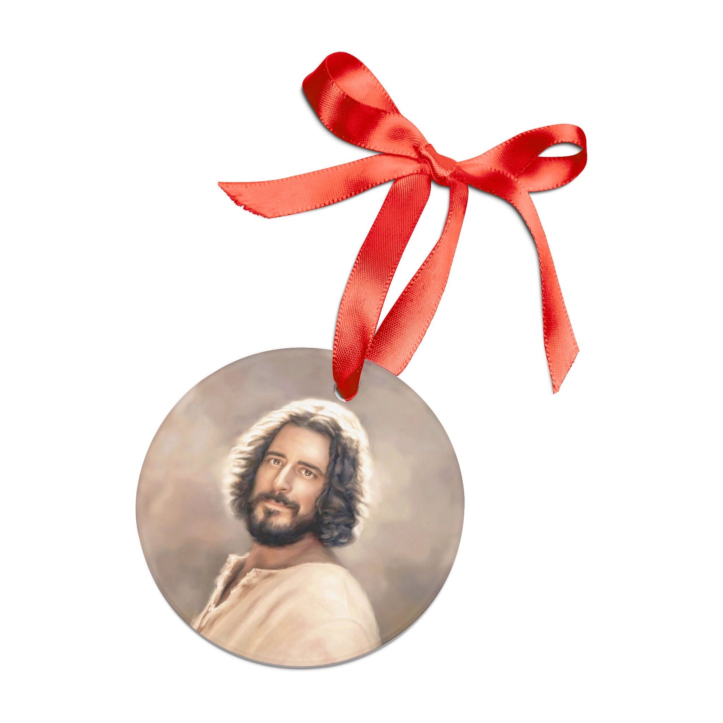 You Belong, Acrylic Jesus Ornament with Ribbon, Christmas Ornament, Inspired by The Chosen