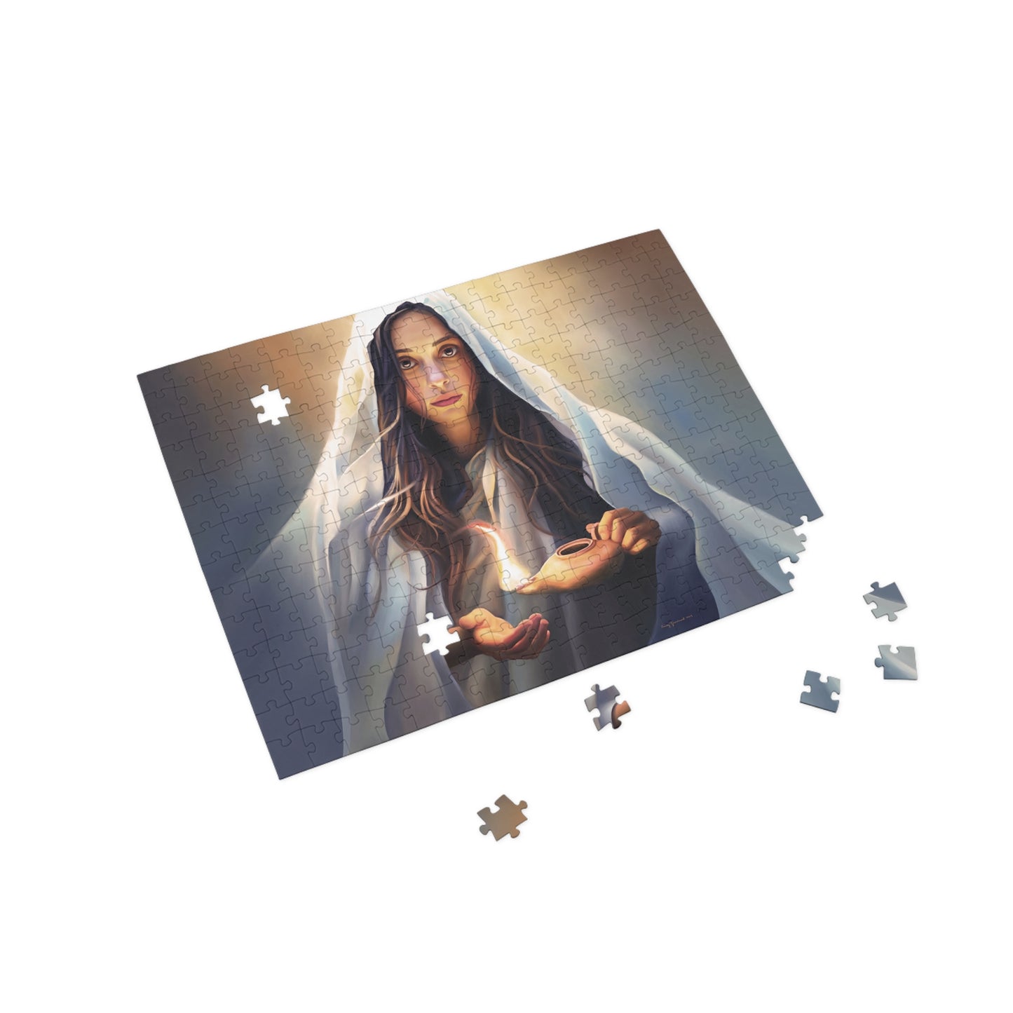 Mary Magdalene Puzzle (96, 252, 500, 1000-Piece), Mary Magdalene Gift, game for Young Women, 10 Virgins, Fun Missionary Gifts for Christian Women and Families, Jigsaw Puzzle
