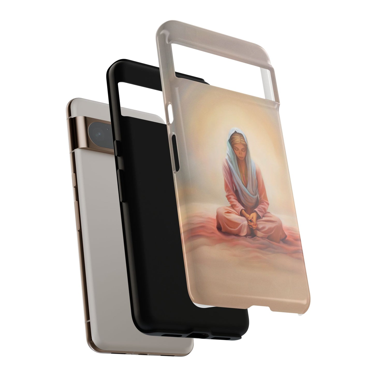 Stillness Tough Cases for Christian Women and Girls, Missionary Phone Cover, Stillness Reminder for phones, Gift for Christian Girls