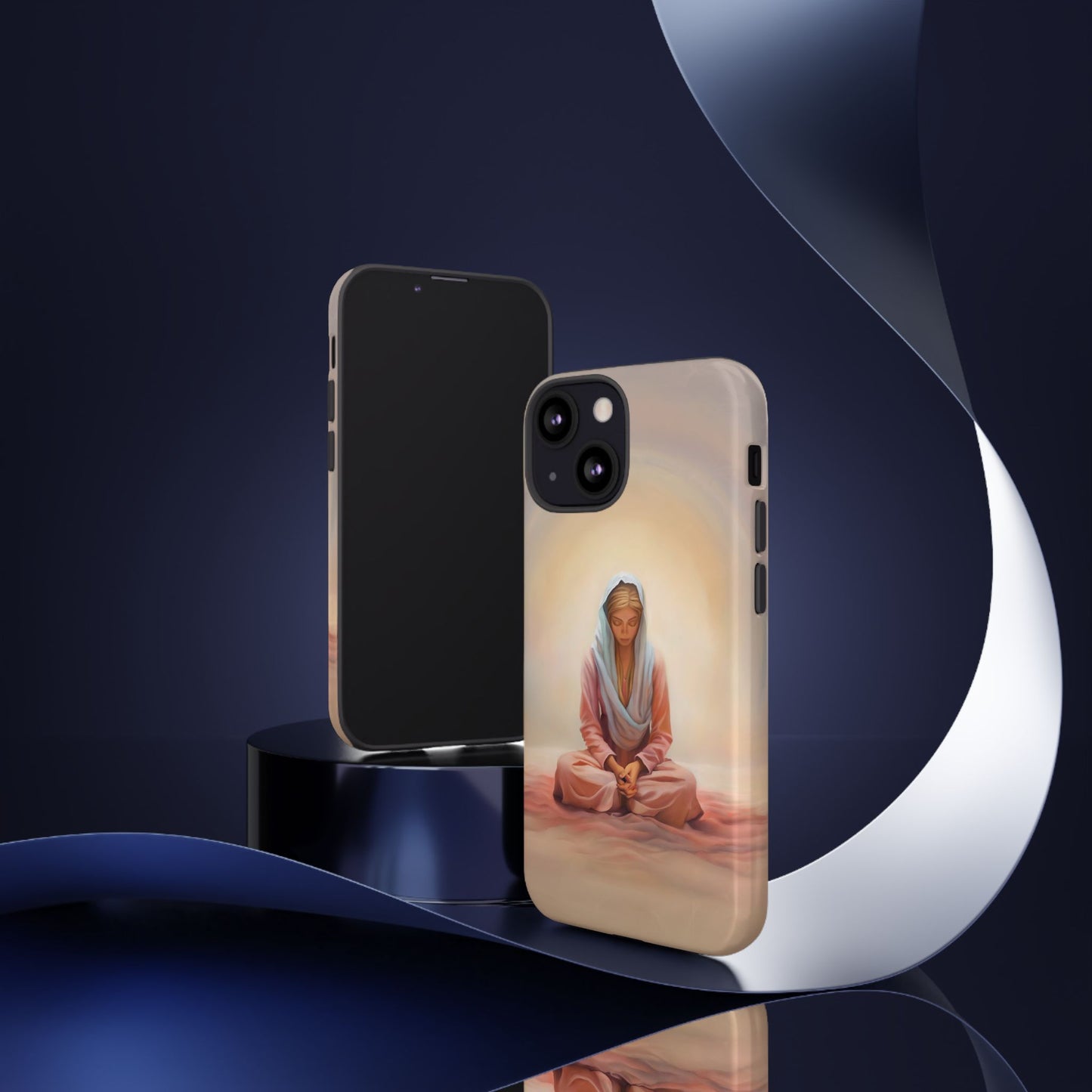 Stillness Tough Cases for Christian Women and Girls, Missionary Phone Cover, Stillness Reminder for phones, Gift for Christian Girls