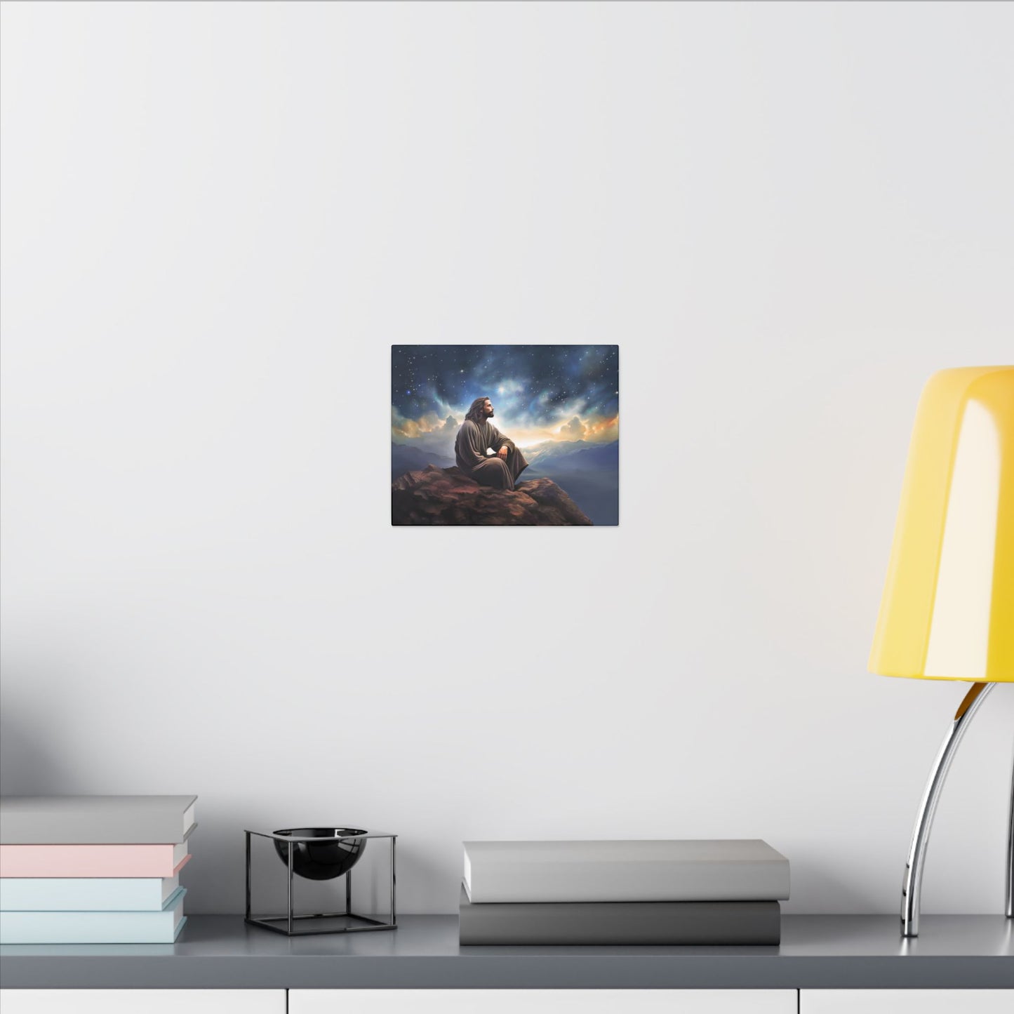 Jesus With The Stars, Fine Art Canvas Print, many sizes, Canvas, Christian Gift, Christian art, Missionary Gift