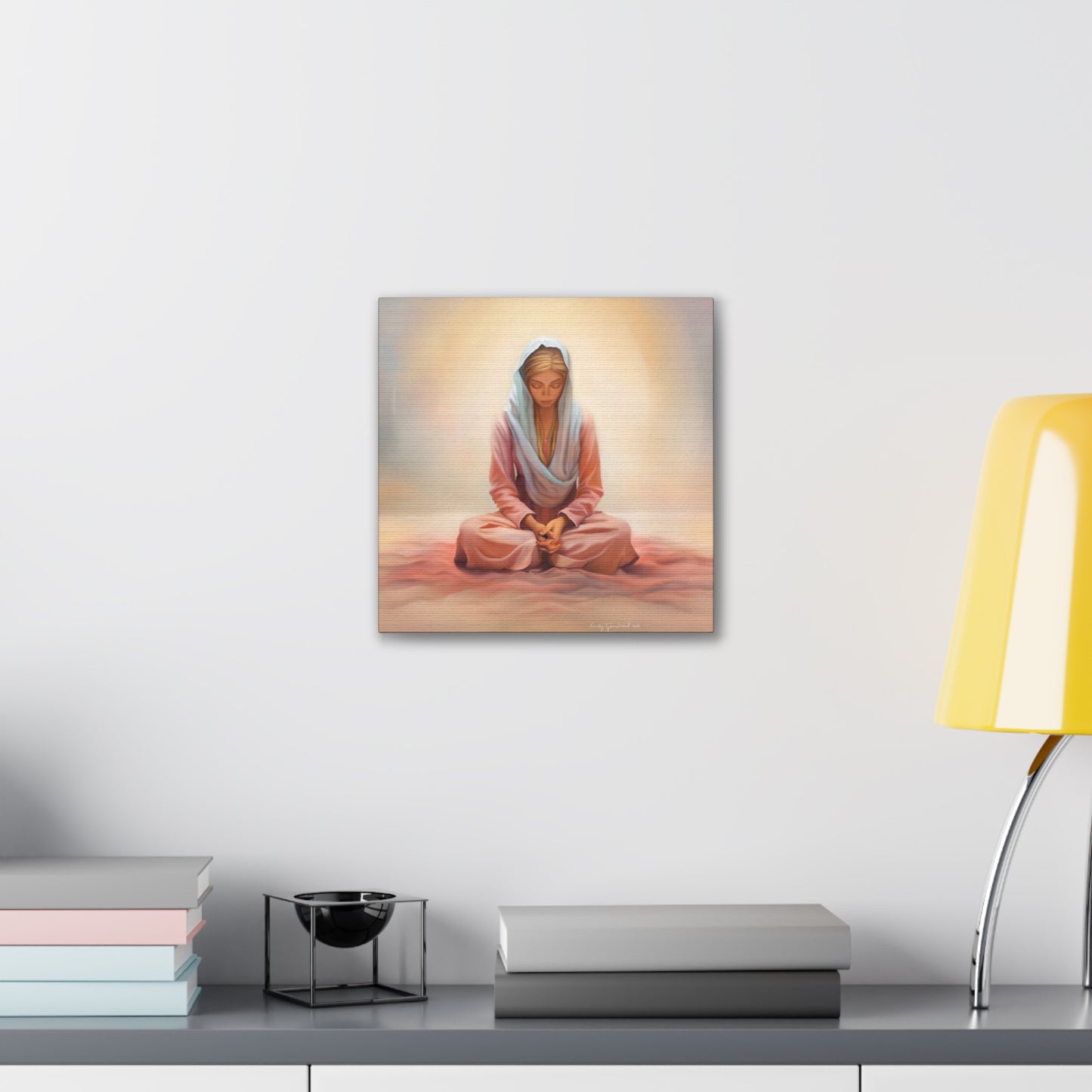 Stillness Fine Art Canvas Print, Female Discipleship, Gift for Her, Religious Gift for Her, Young Women Gift, Relief Society Gift, LDS artwork