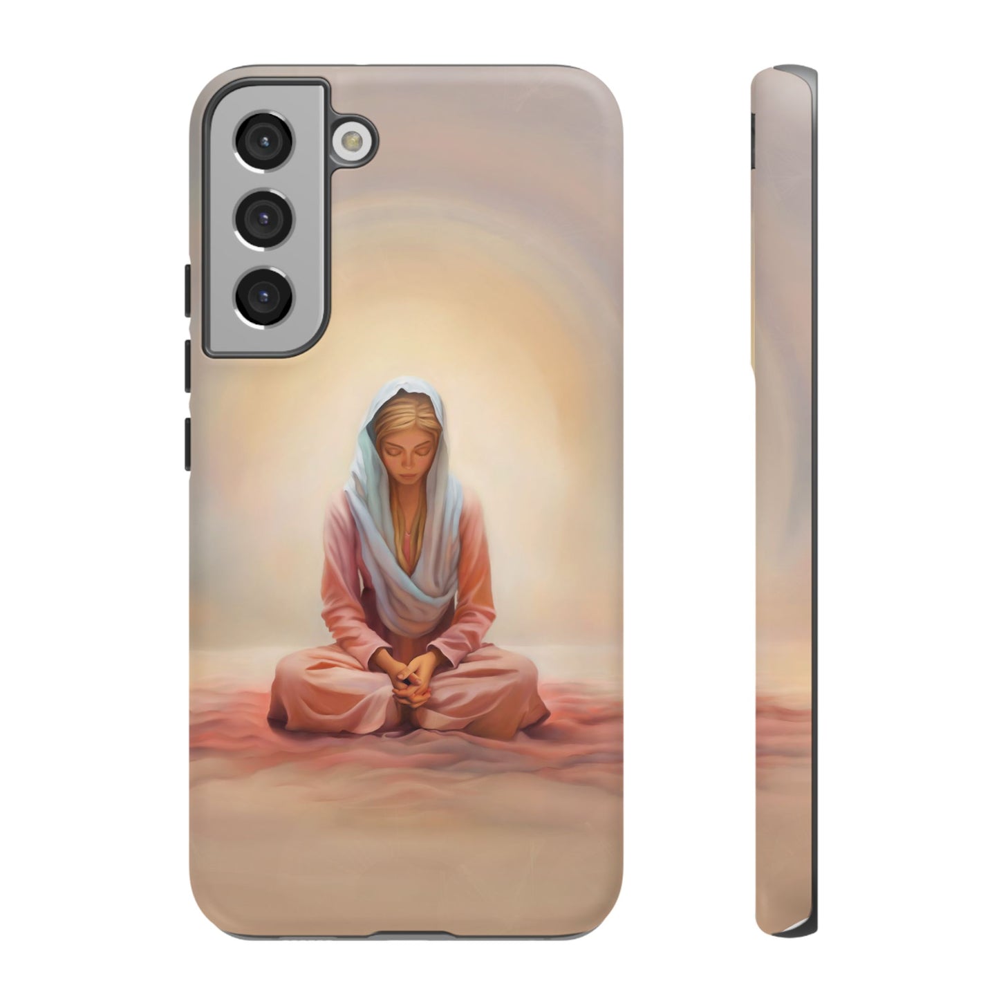 Stillness Tough Cases for Christian Women and Girls, Missionary Phone Cover, Stillness Reminder for phones, Gift for Christian Girls