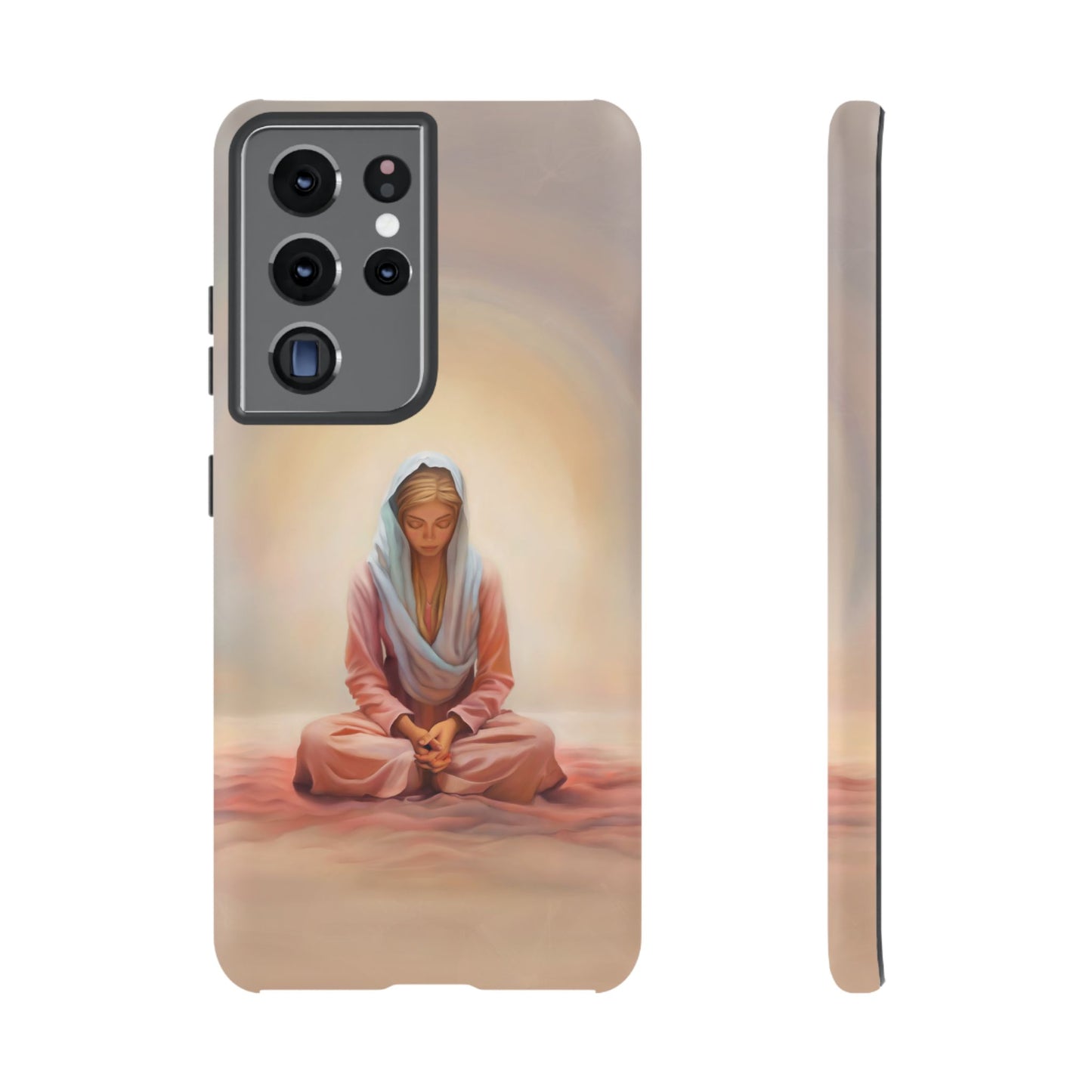 Stillness Tough Cases for Christian Women and Girls, Missionary Phone Cover, Stillness Reminder for phones, Gift for Christian Girls