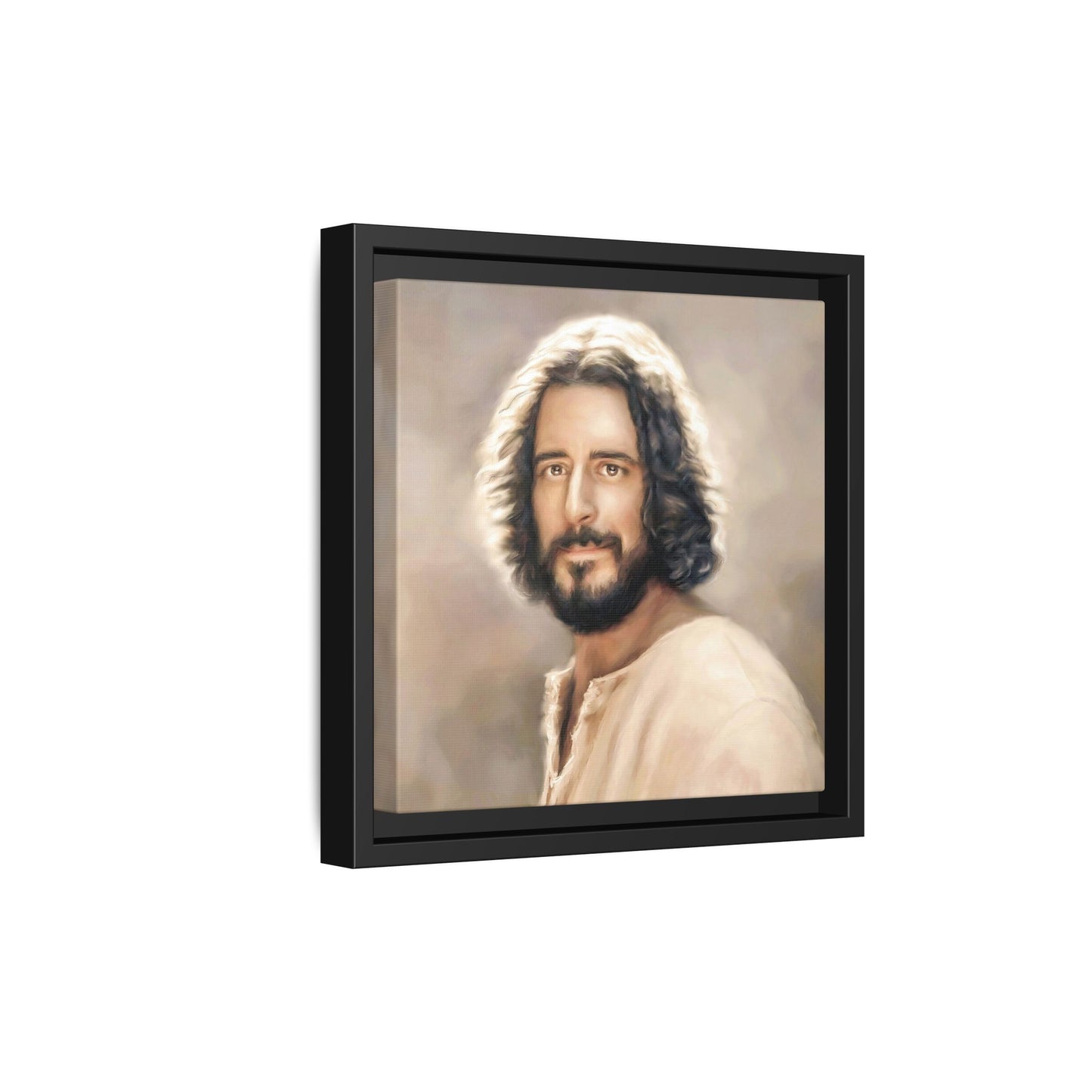 You Belong Framed Canvas Print Wall Art Jesus Christ, Framed, Religious Spiritual Home Decor Print, Christian Gift Idea, Matte Handmade