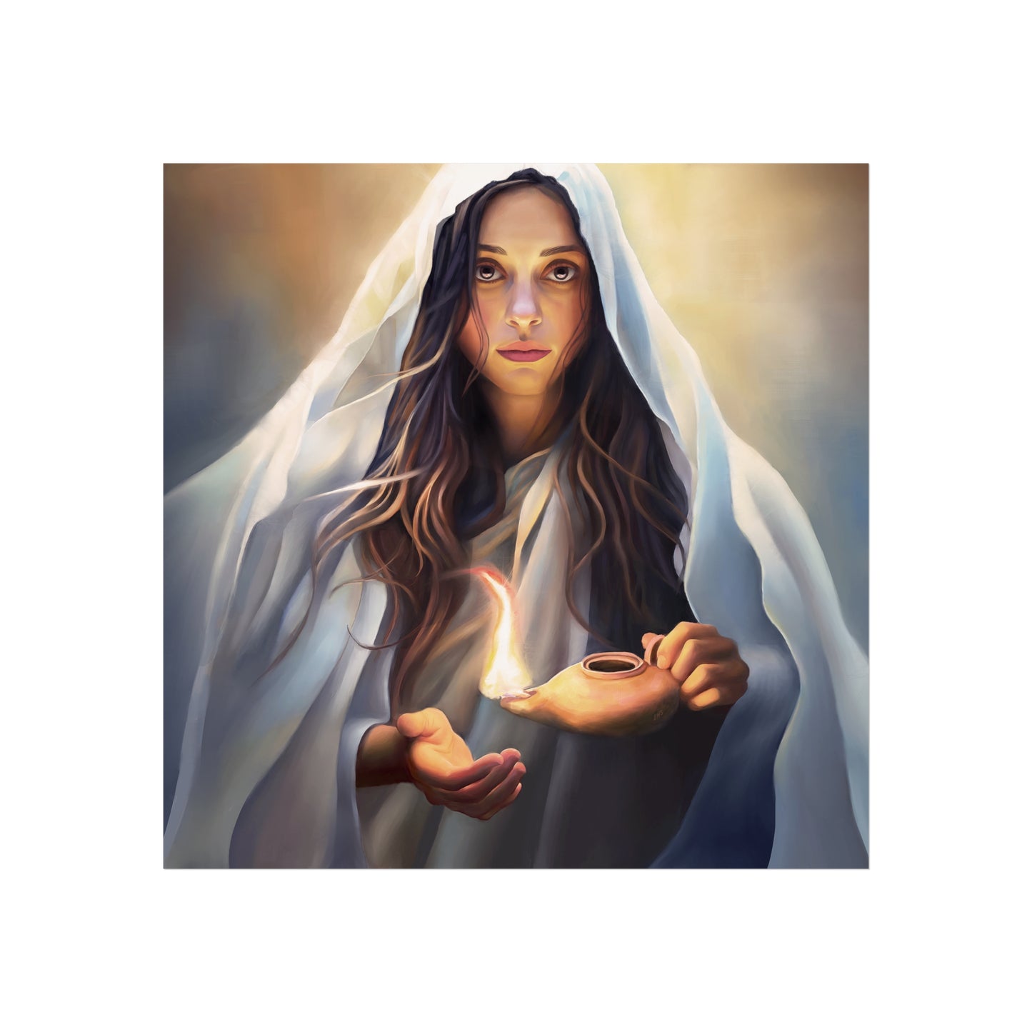 Mary Magdalene Fine Art Poster, Female Discipleship Collection, Missionary Gift, Giclée print quality