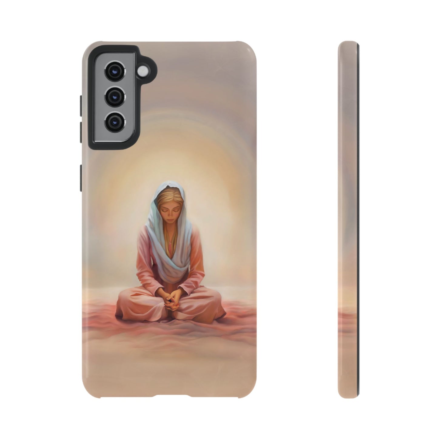 Stillness Tough Cases for Christian Women and Girls, Missionary Phone Cover, Stillness Reminder for phones, Gift for Christian Girls
