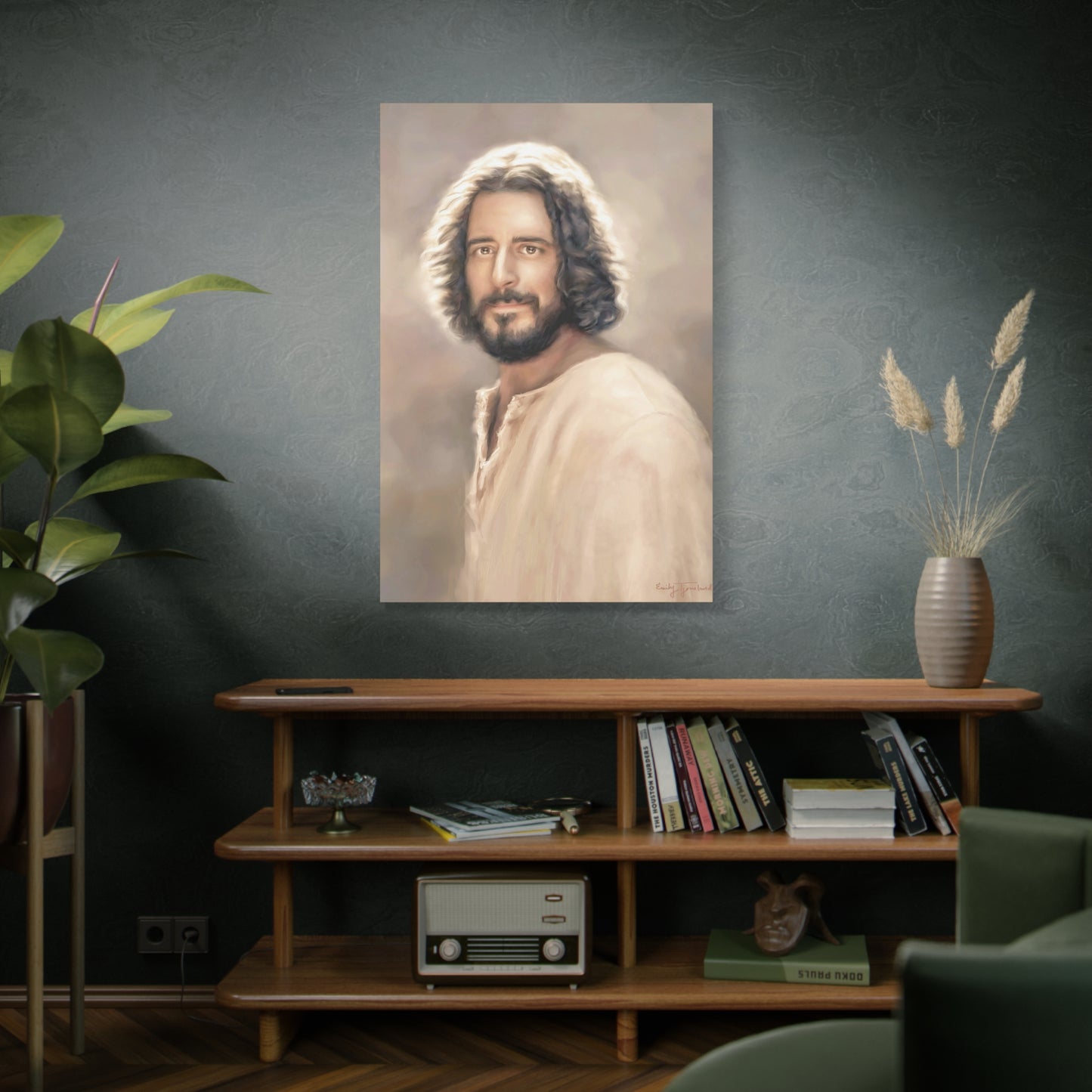 You Belong Jesus Christ Portrait, multiple sizes, The Chosen Artwork of Jesus Painting, Gift for Christian Homes