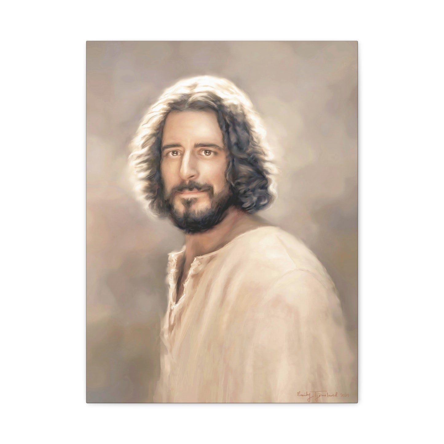 You Belong Jesus Christ Portrait, multiple sizes, The Chosen Artwork of Jesus Painting, Gift for Christian Homes