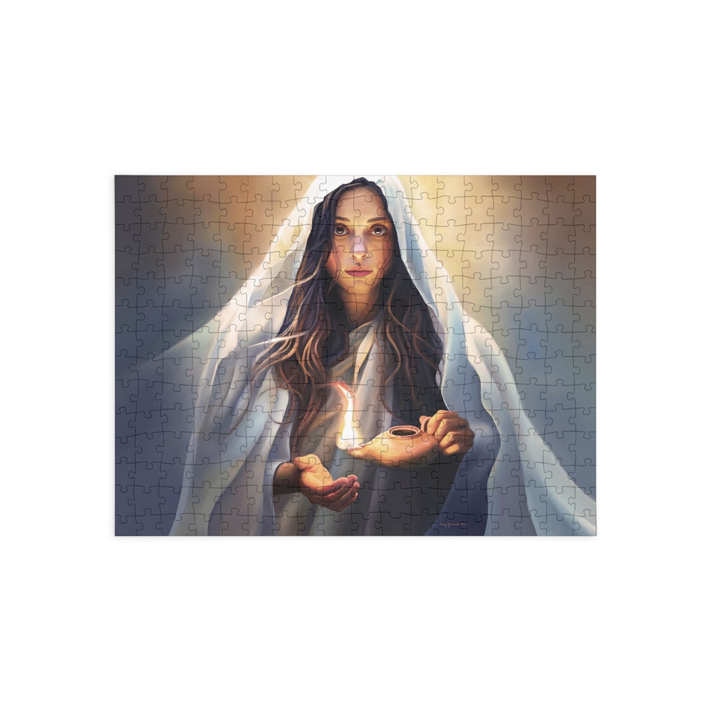 Mary Magdalene Puzzle (96, 252, 500, 1000-Piece), Mary Magdalene Gift, game for Young Women, 10 Virgins, Fun Missionary Gifts for Christian Women and Families, Jigsaw Puzzle